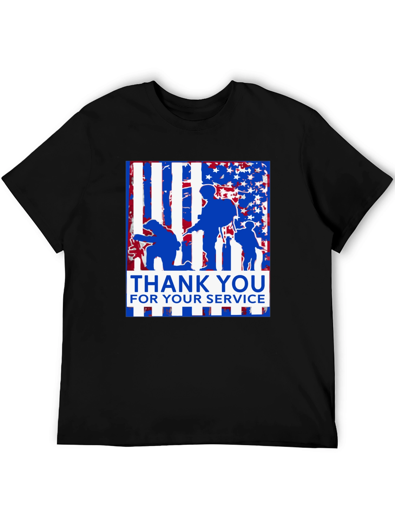 Thank You For Your Service Patriotic T-Shirt