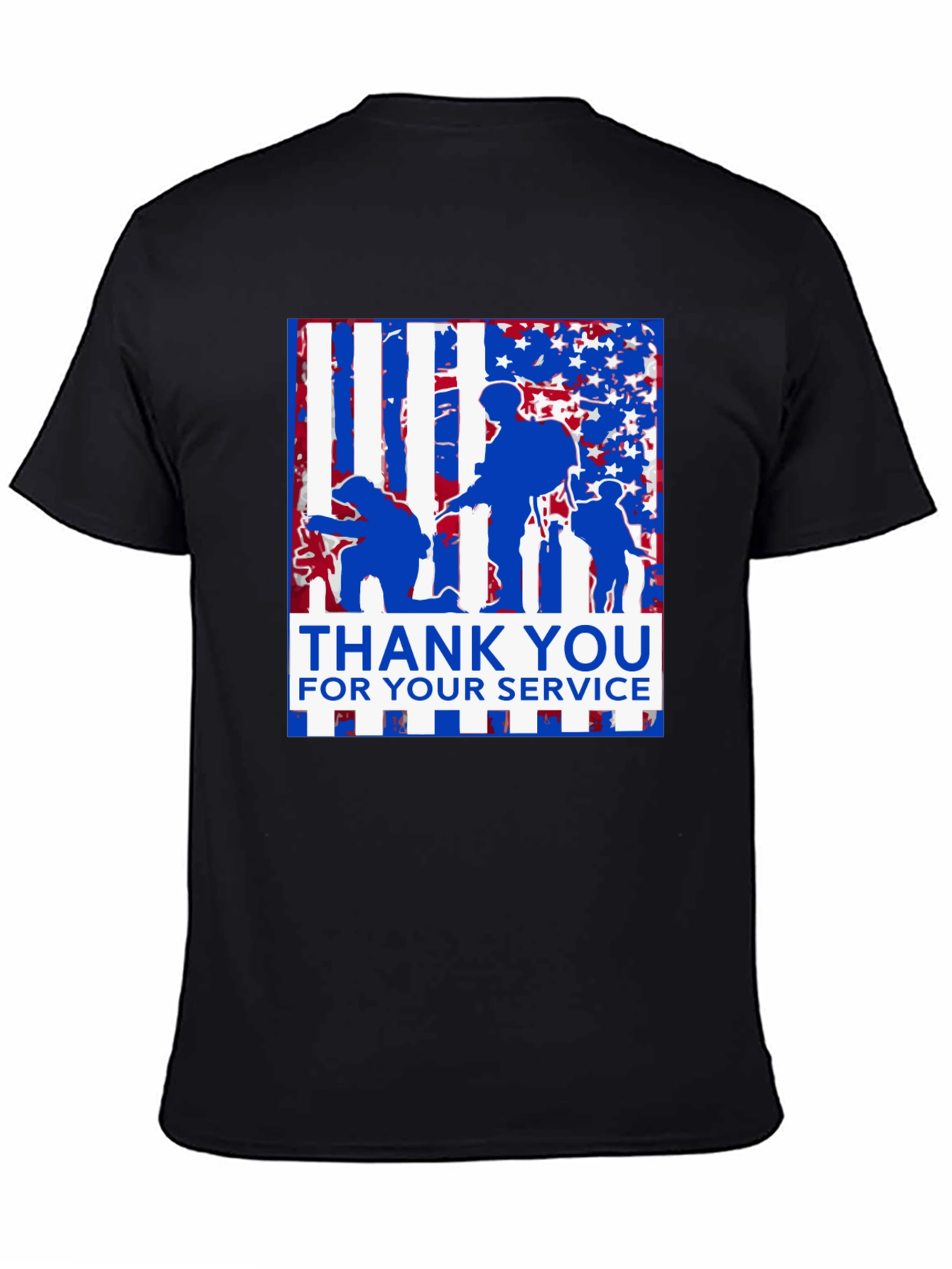 Thank You For Your Service Patriotic T-Shirt