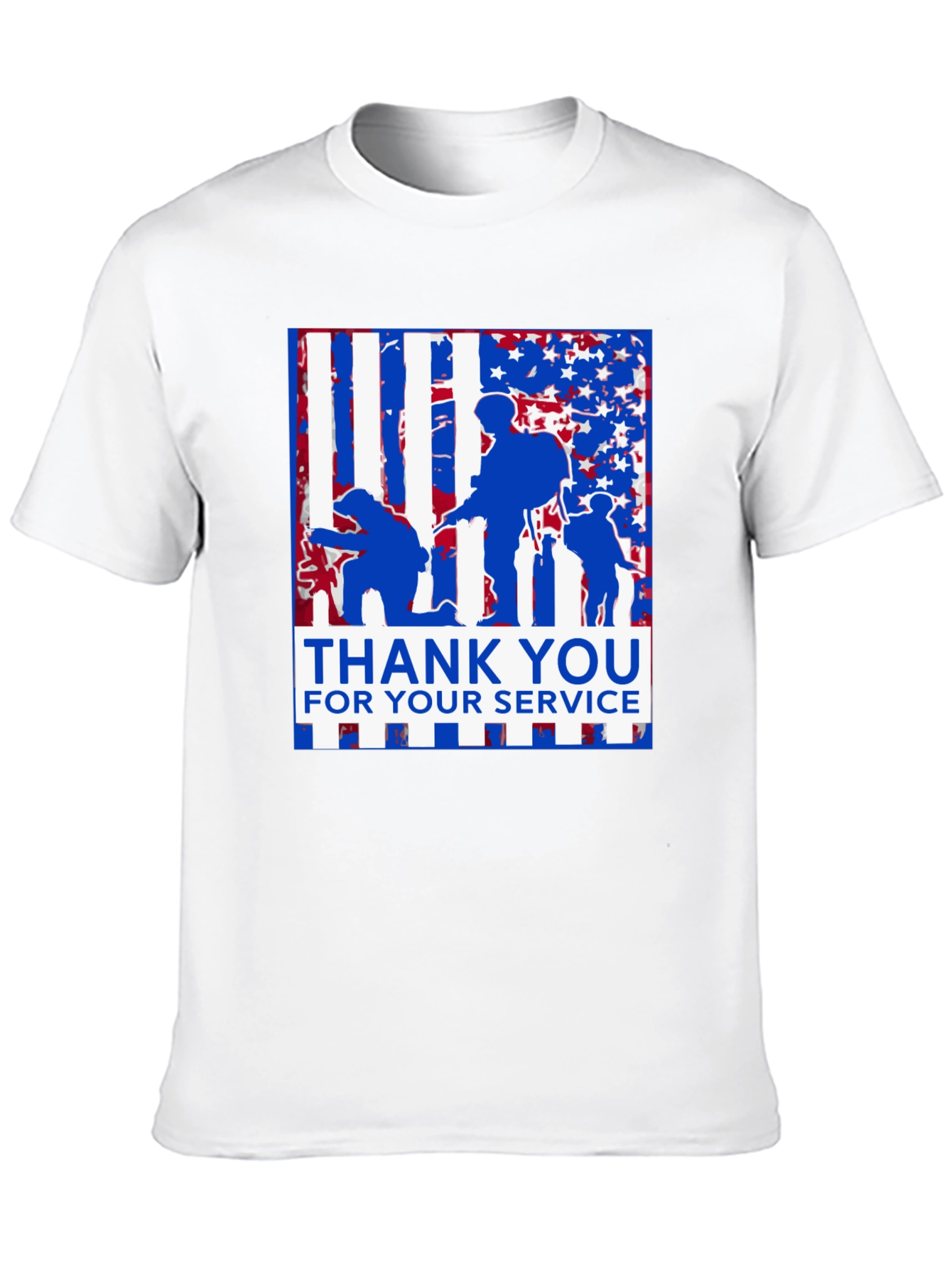 Thank You For Your Service Patriotic T-Shirt