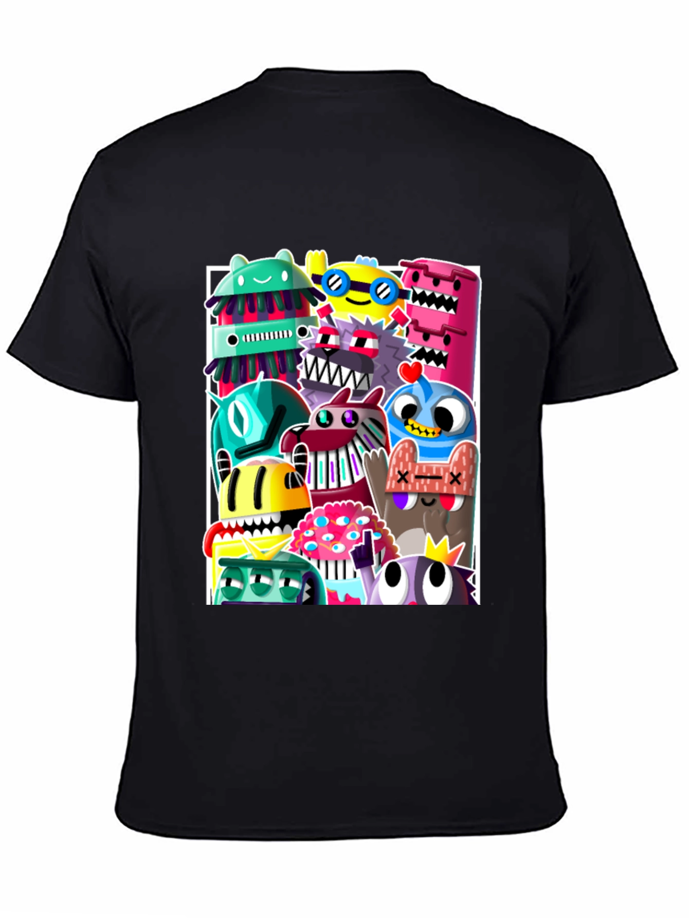 Monster Mania Black T-Shirt