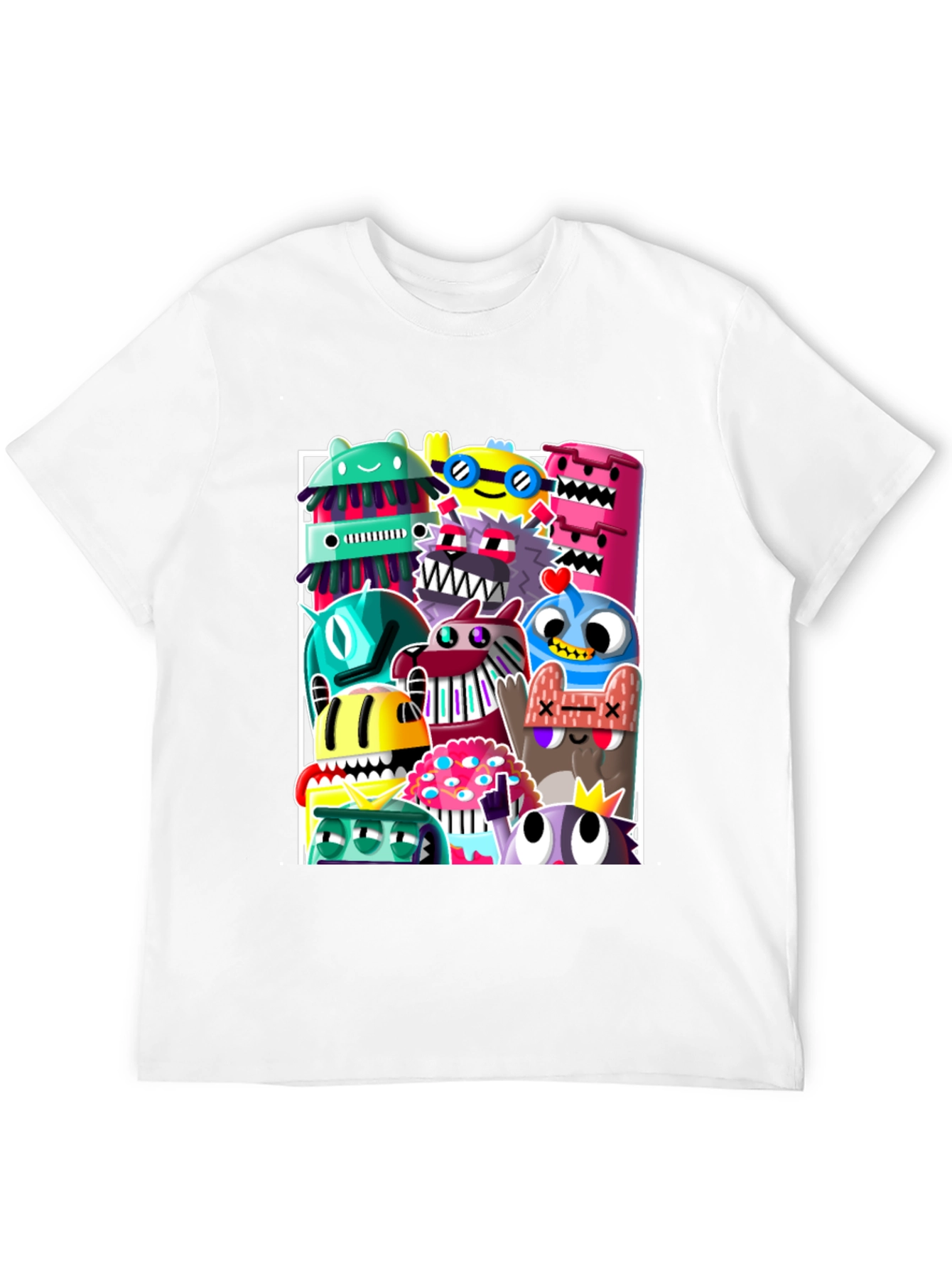 Monster Mania Black T-Shirt