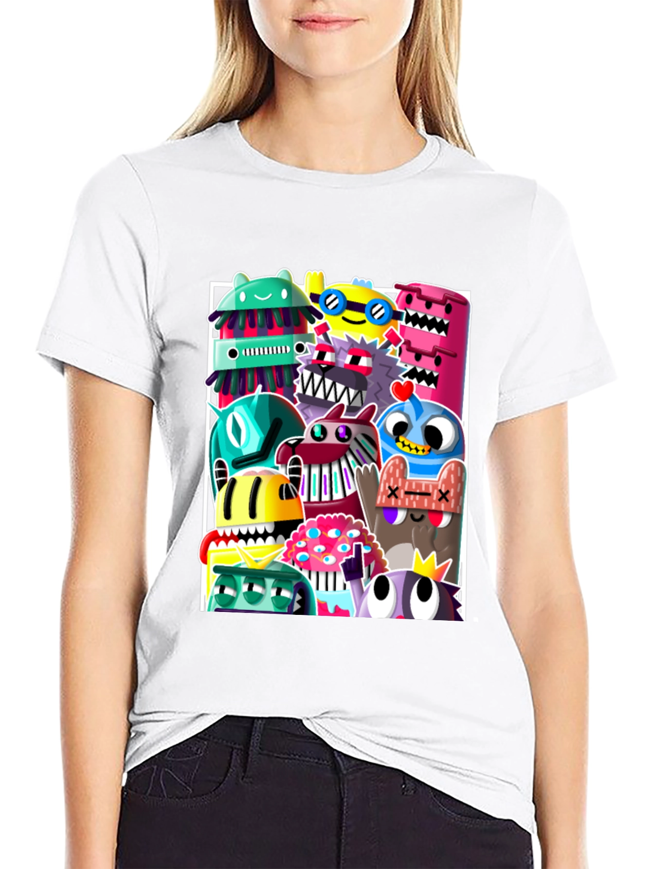 Monster Mania Black T-Shirt