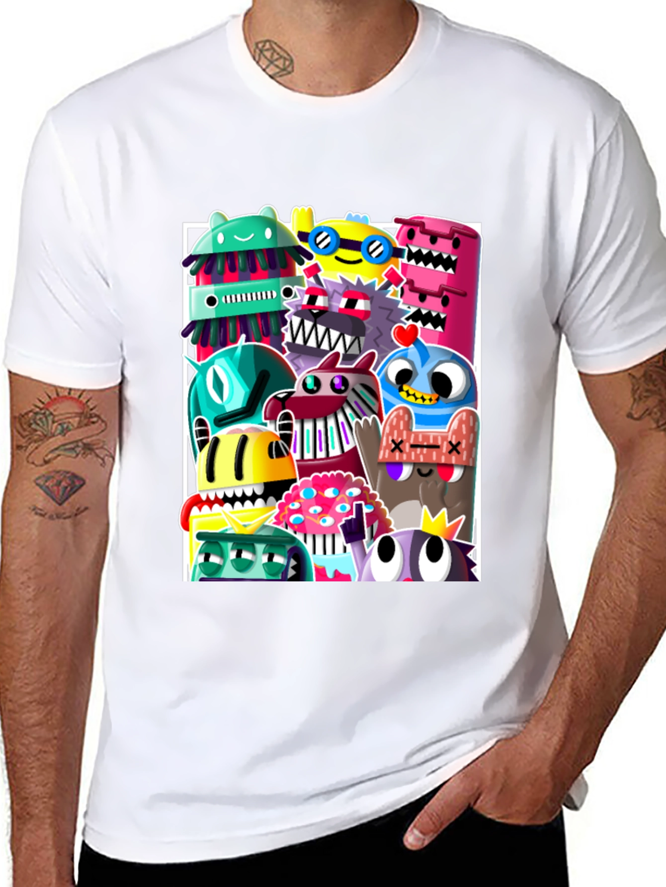 Monster Mania Black T-Shirt