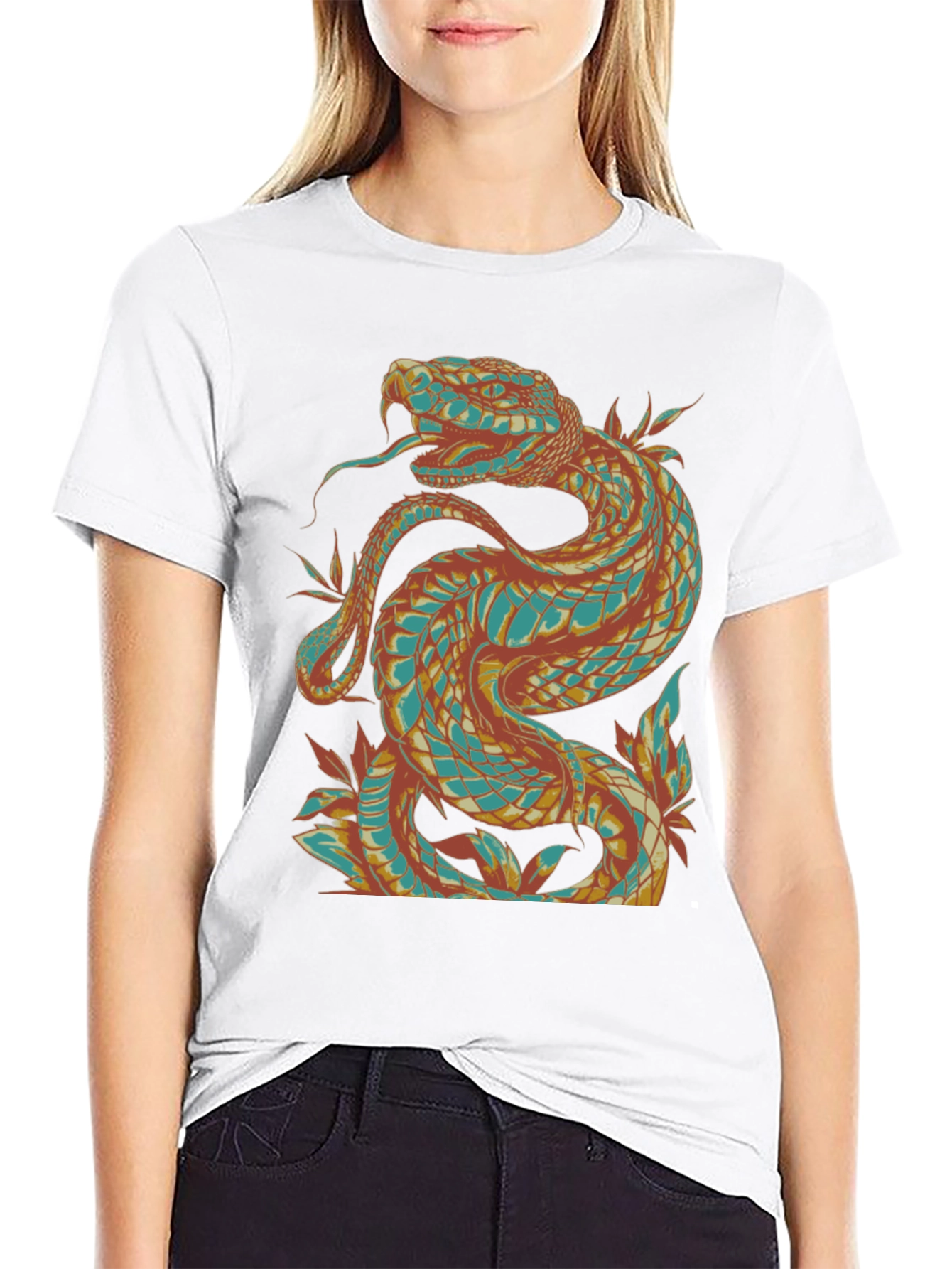 Snake Graphic Tee - Cool & Unique Design