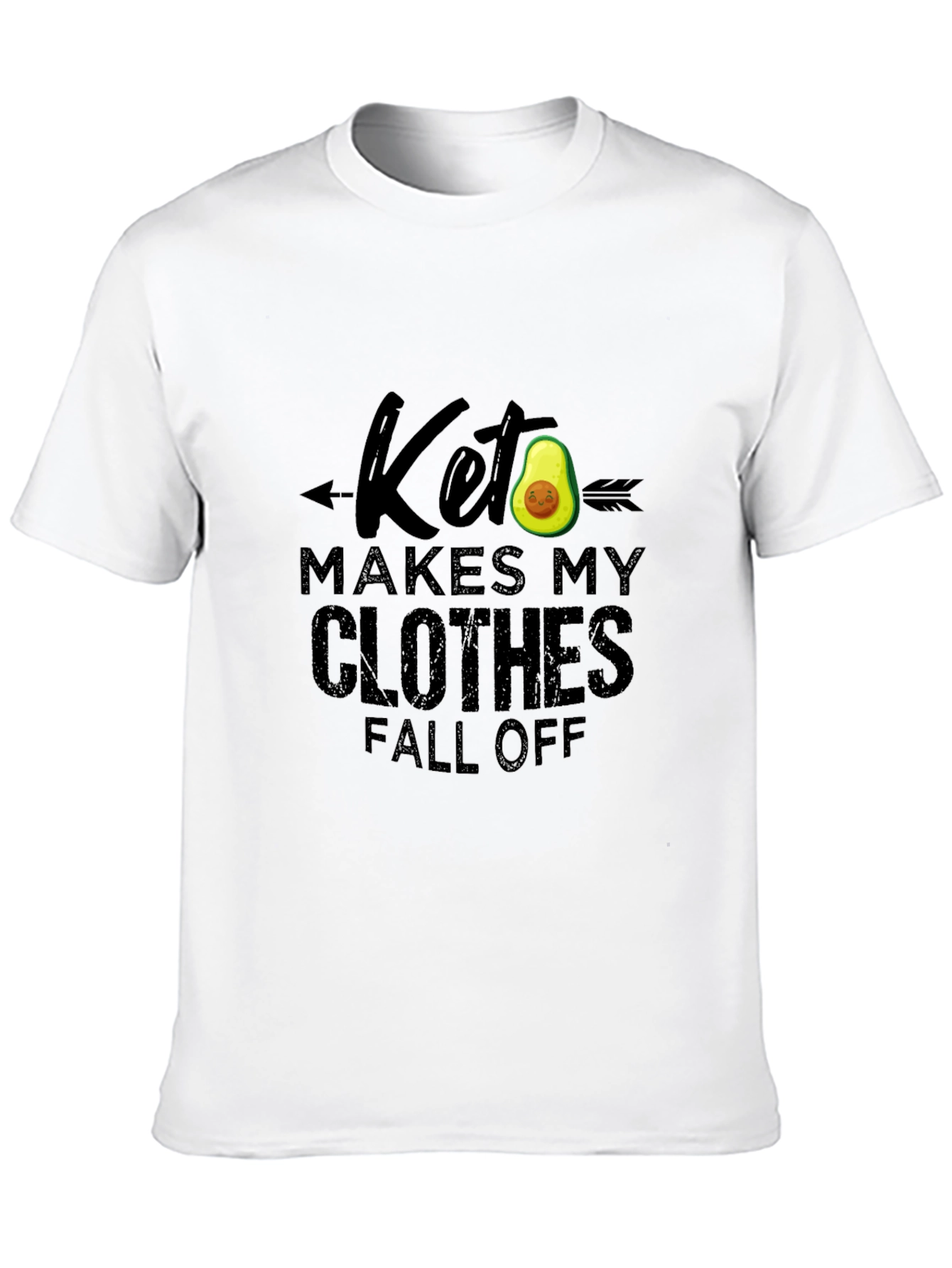 Keto Makes My Clothes Fall Off - Funny T-Shirt