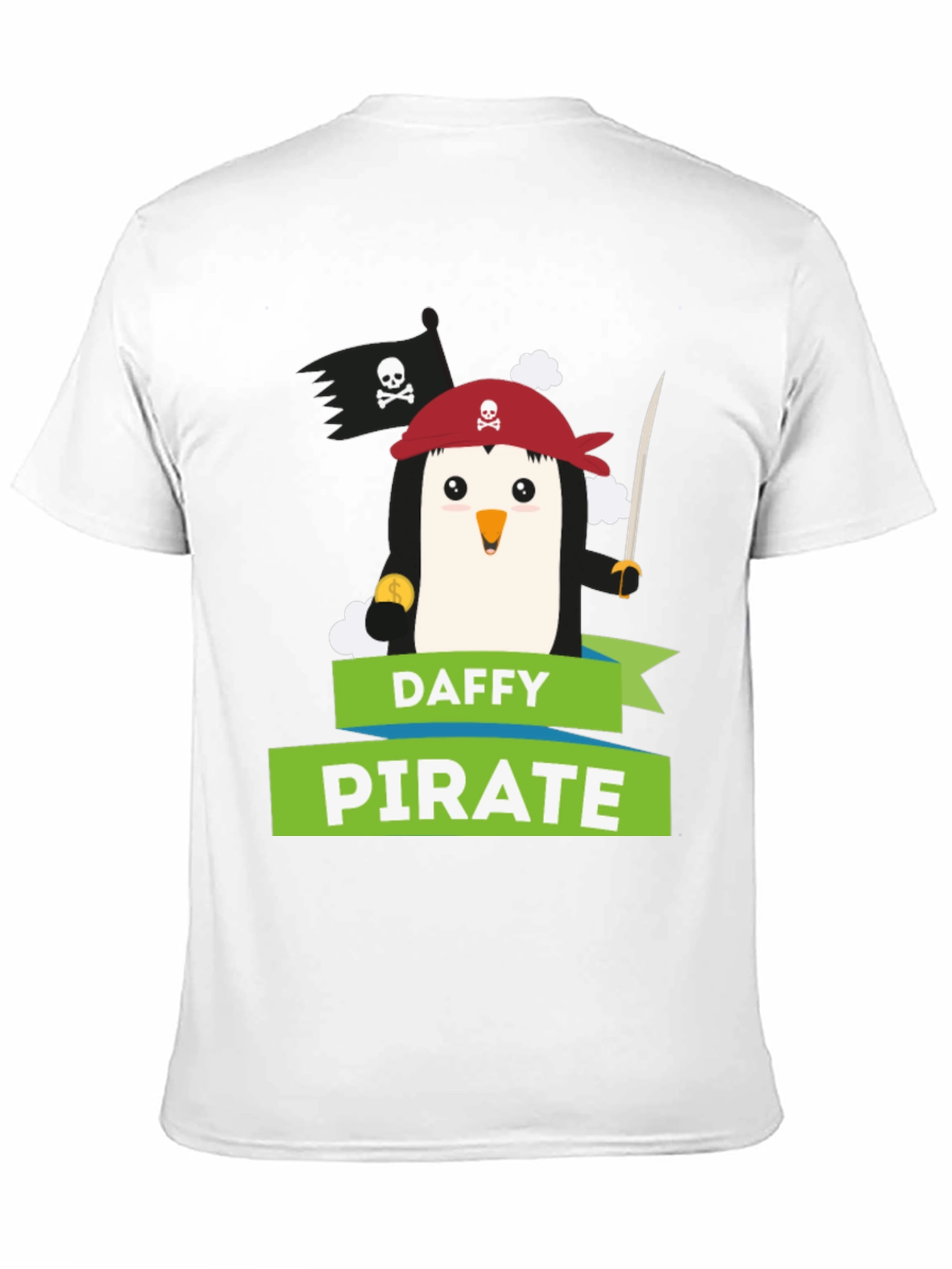 Daffy Pirate T-Shirt - Unique Graphic Tee