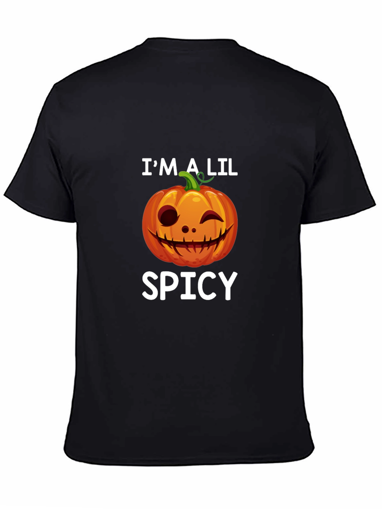 Im A Lil Spicy Halloween Pumpkin T-Shirt