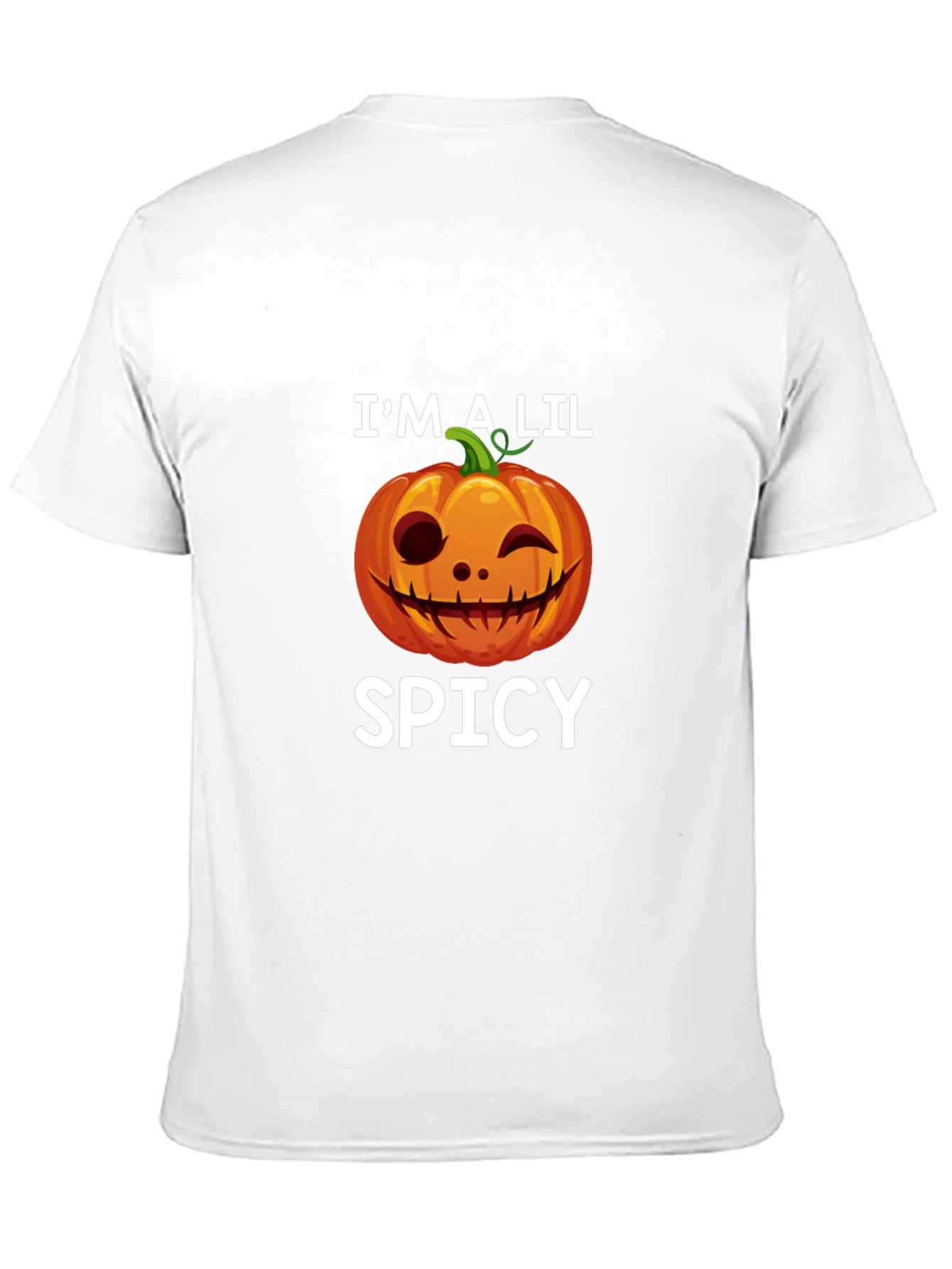 Im A Lil Spicy Halloween Pumpkin T-Shirt