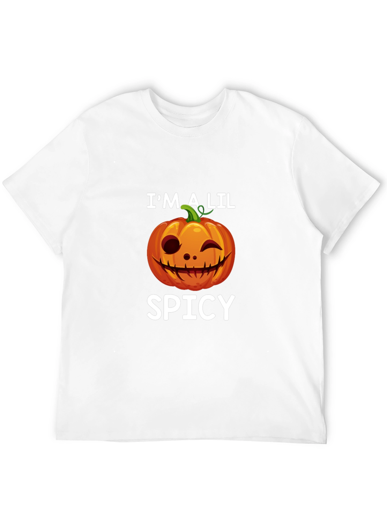 Im A Lil Spicy Halloween Pumpkin T-Shirt