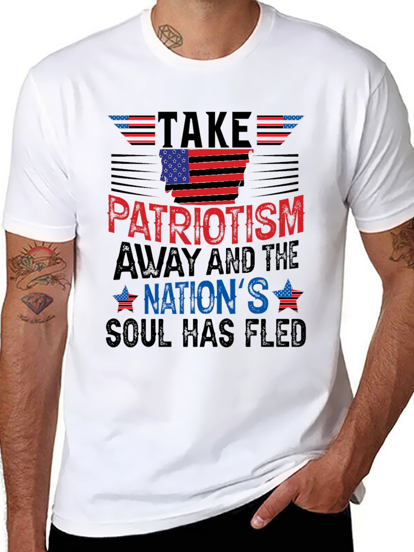 Patriotic Take Away Nations Soul T-Shirt