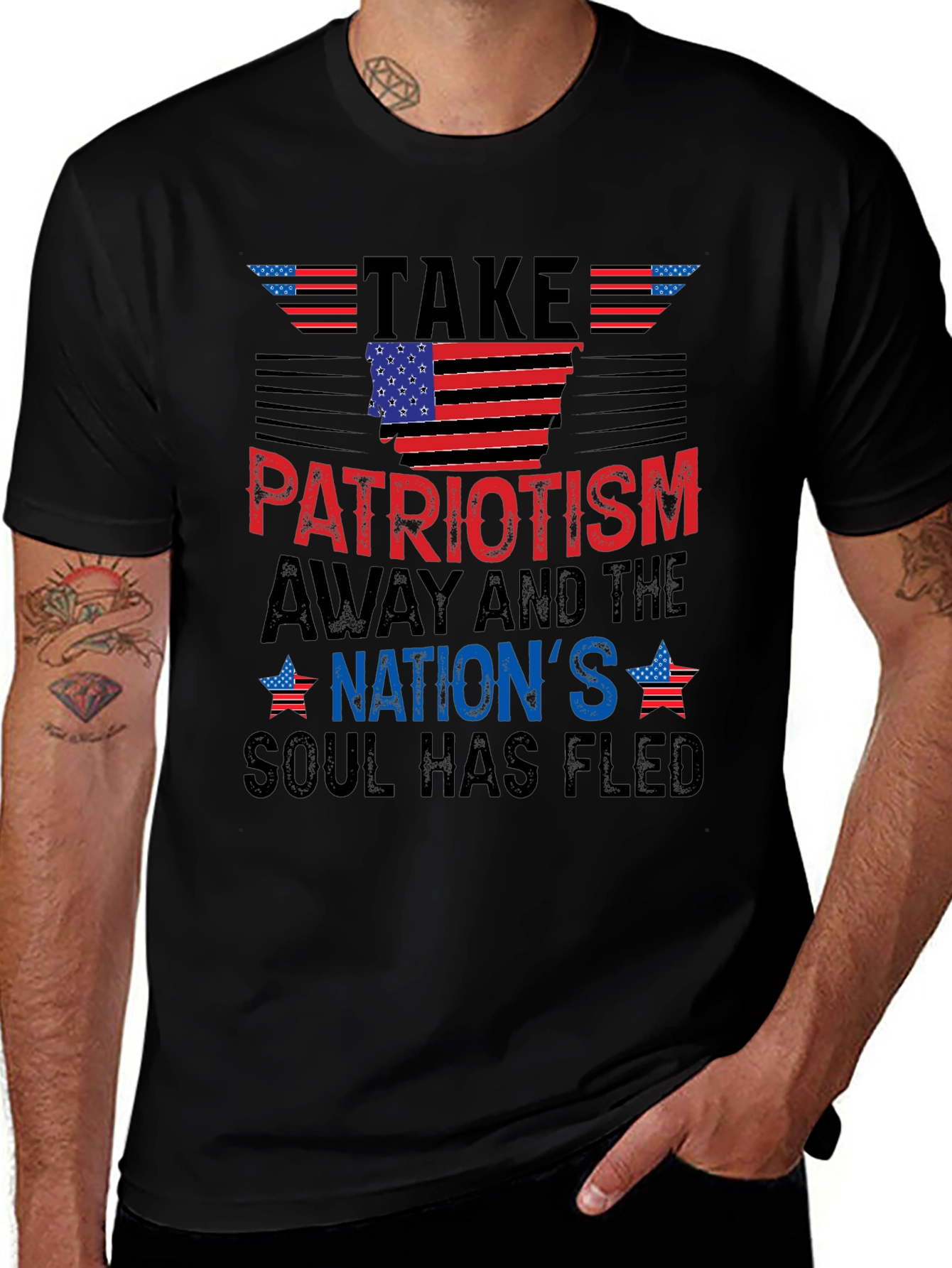 Patriotic Take Away Nations Soul T-Shirt