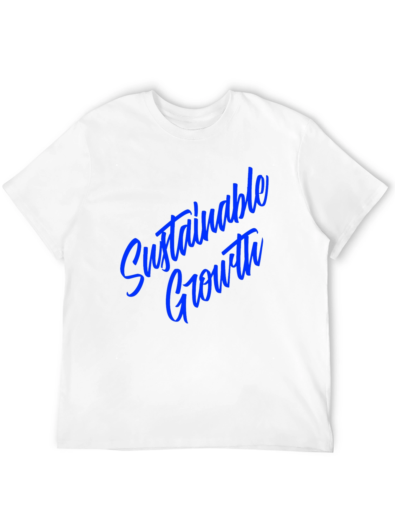 Sustainable Growth Black T-Shirt