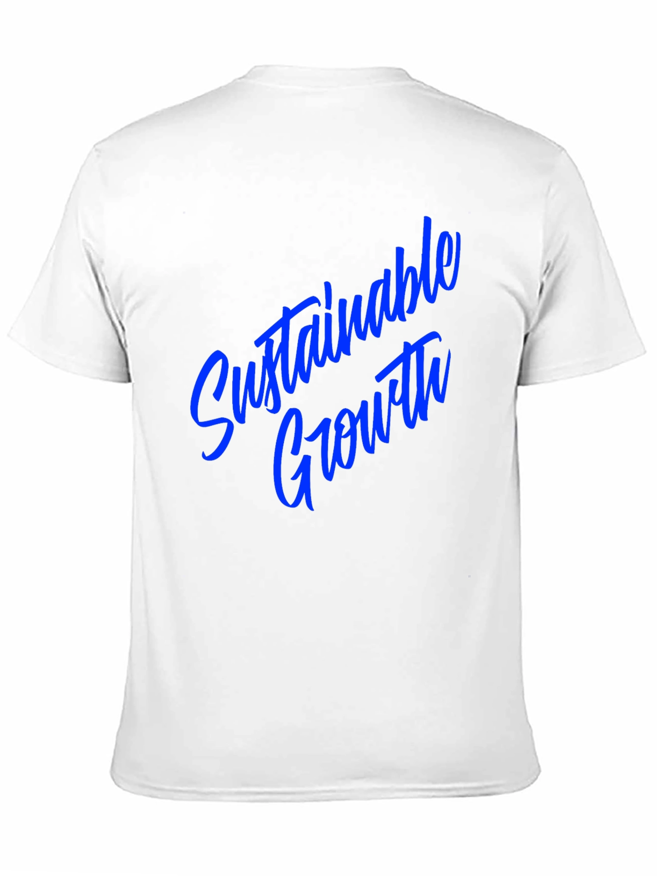 Sustainable Growth Black T-Shirt