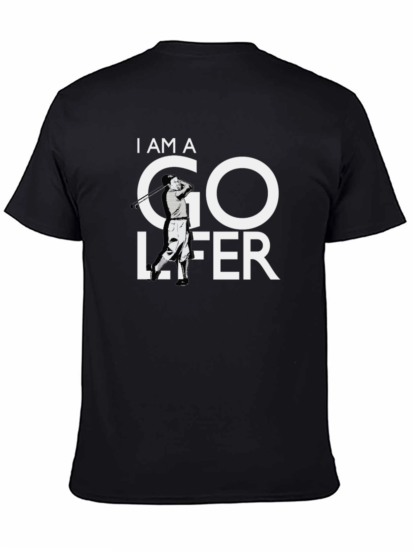 I AM A Golfer T-Shirt Golfing Tee