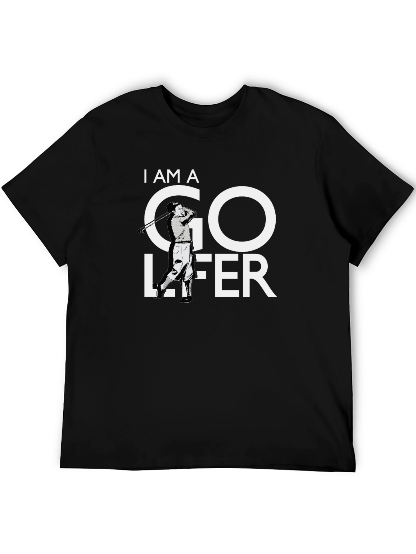 I AM A Golfer T-Shirt Golfing Tee