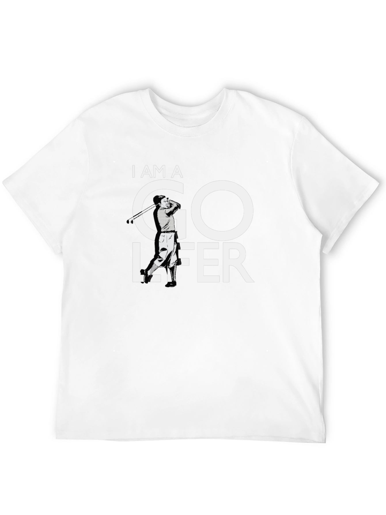 I AM A Golfer T-Shirt Golfing Tee