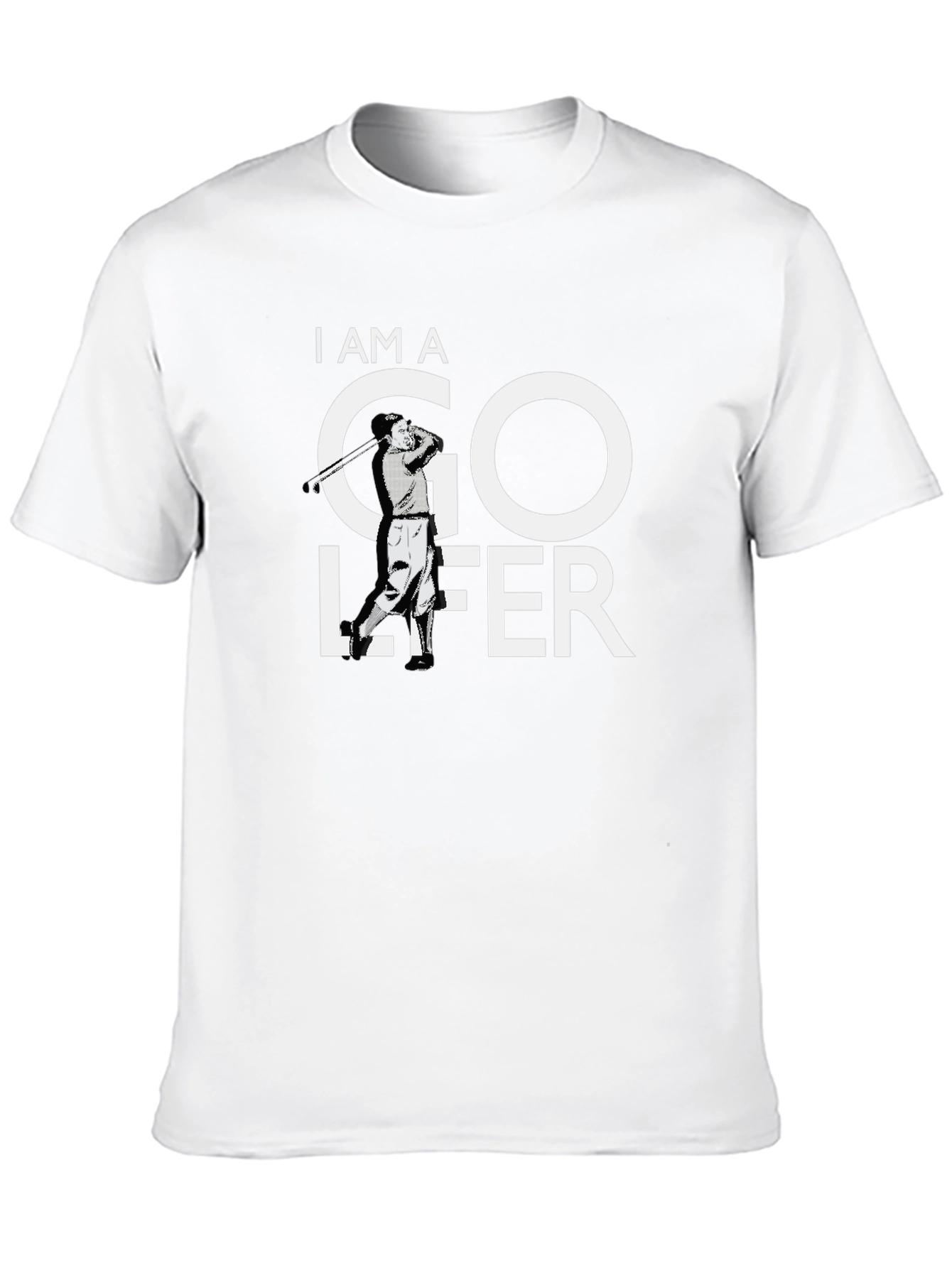 I AM A Golfer T-Shirt Golfing Tee