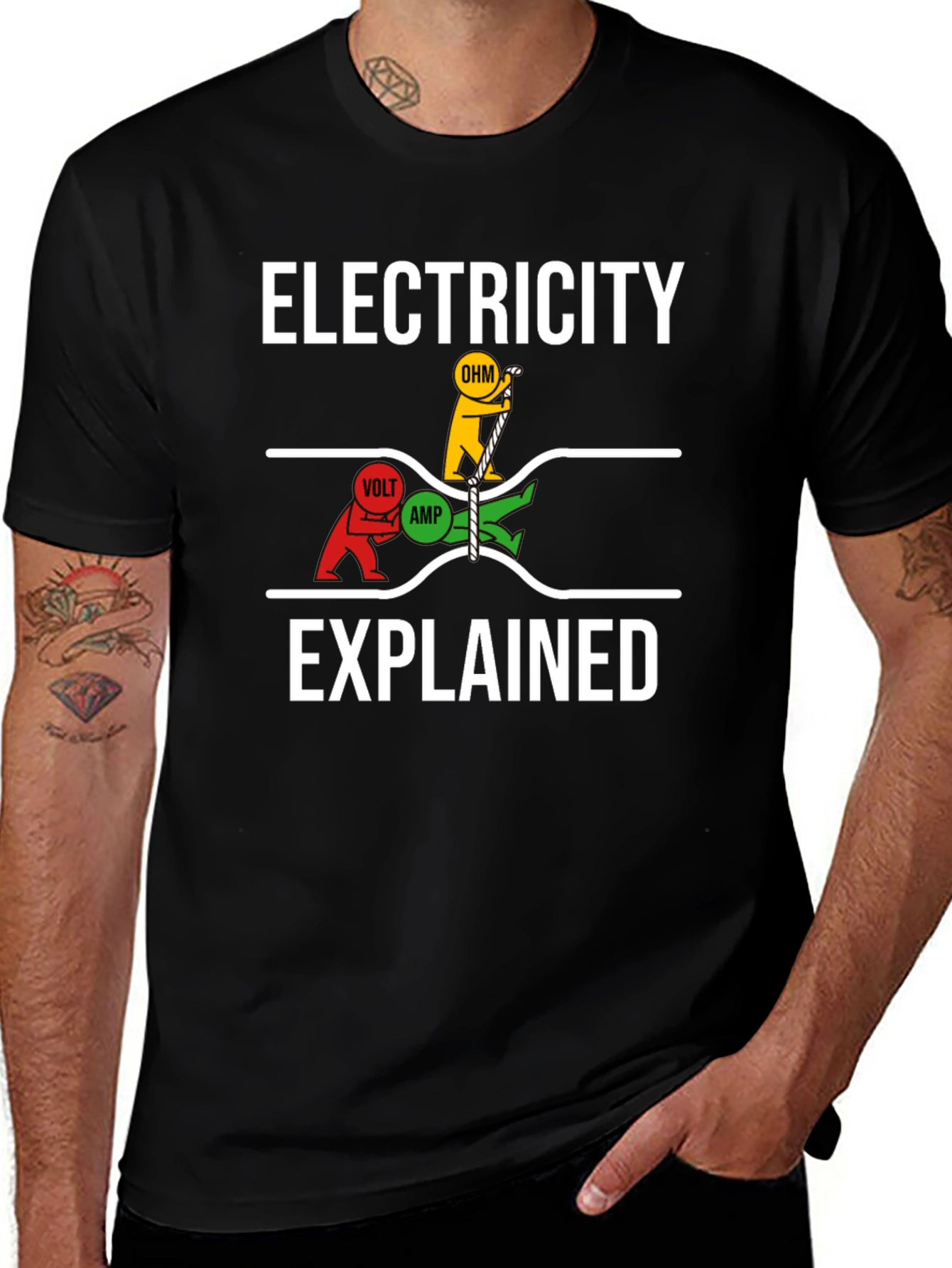 Electricity Explained Graphic Tee