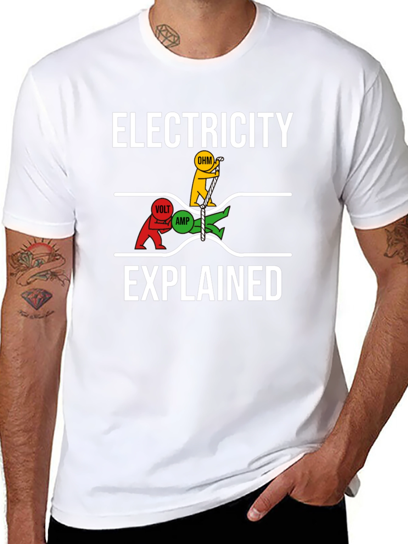 Electricity Explained Graphic Tee