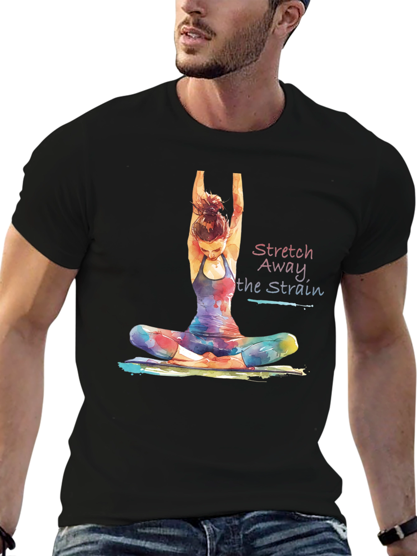 Yoga Stretch T-Shirt - Unisex Tee