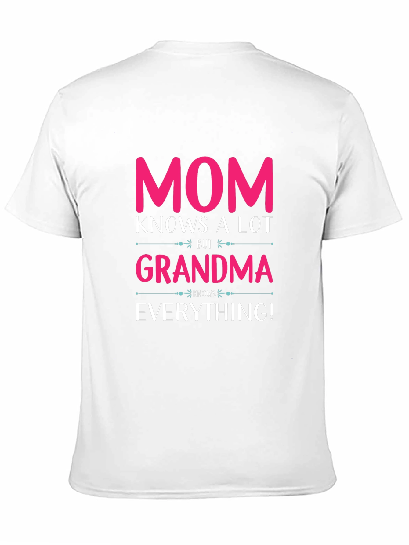 Mom Knows A Lot Grandma Everything T-Shirt