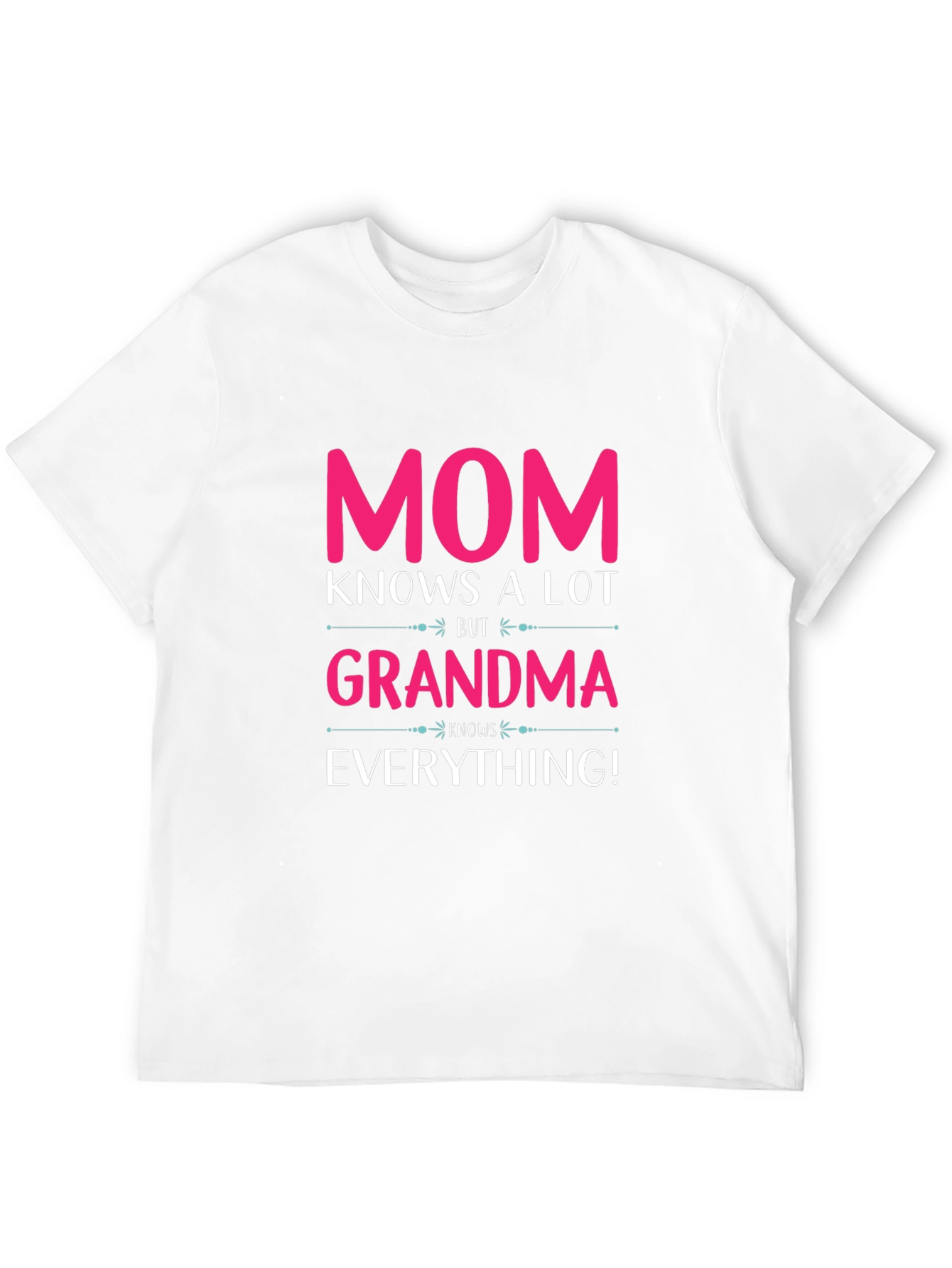 Mom Knows A Lot Grandma Everything T-Shirt