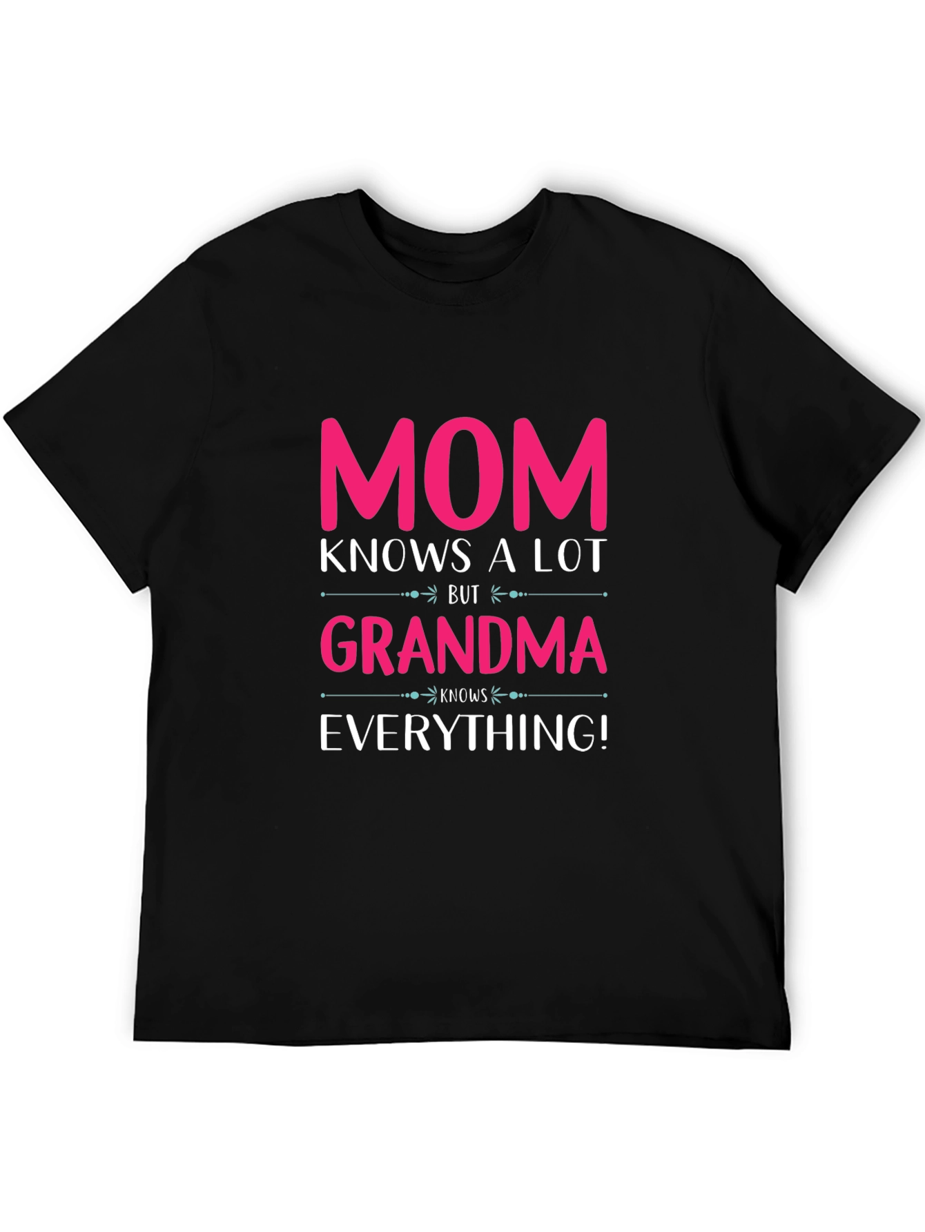 Mom Knows A Lot Grandma Everything T-Shirt