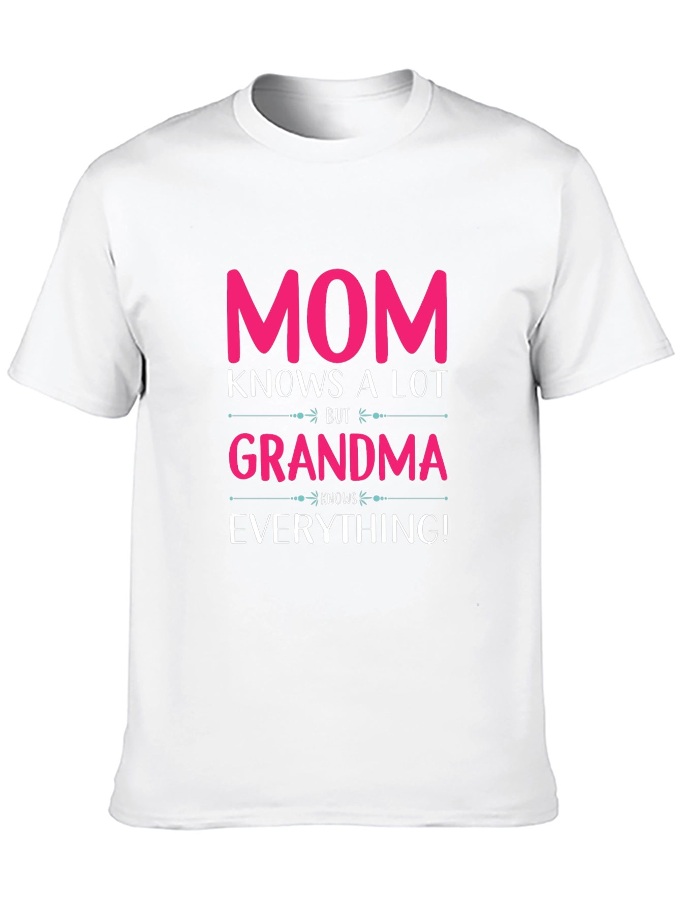 Mom Knows A Lot Grandma Everything T-Shirt