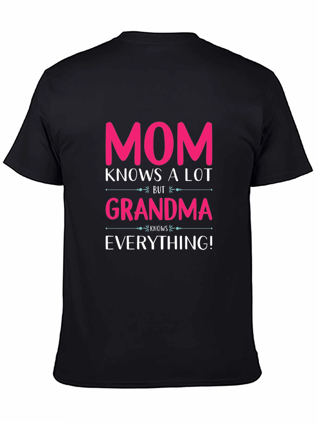 Mom Knows A Lot Grandma Everything T-Shirt