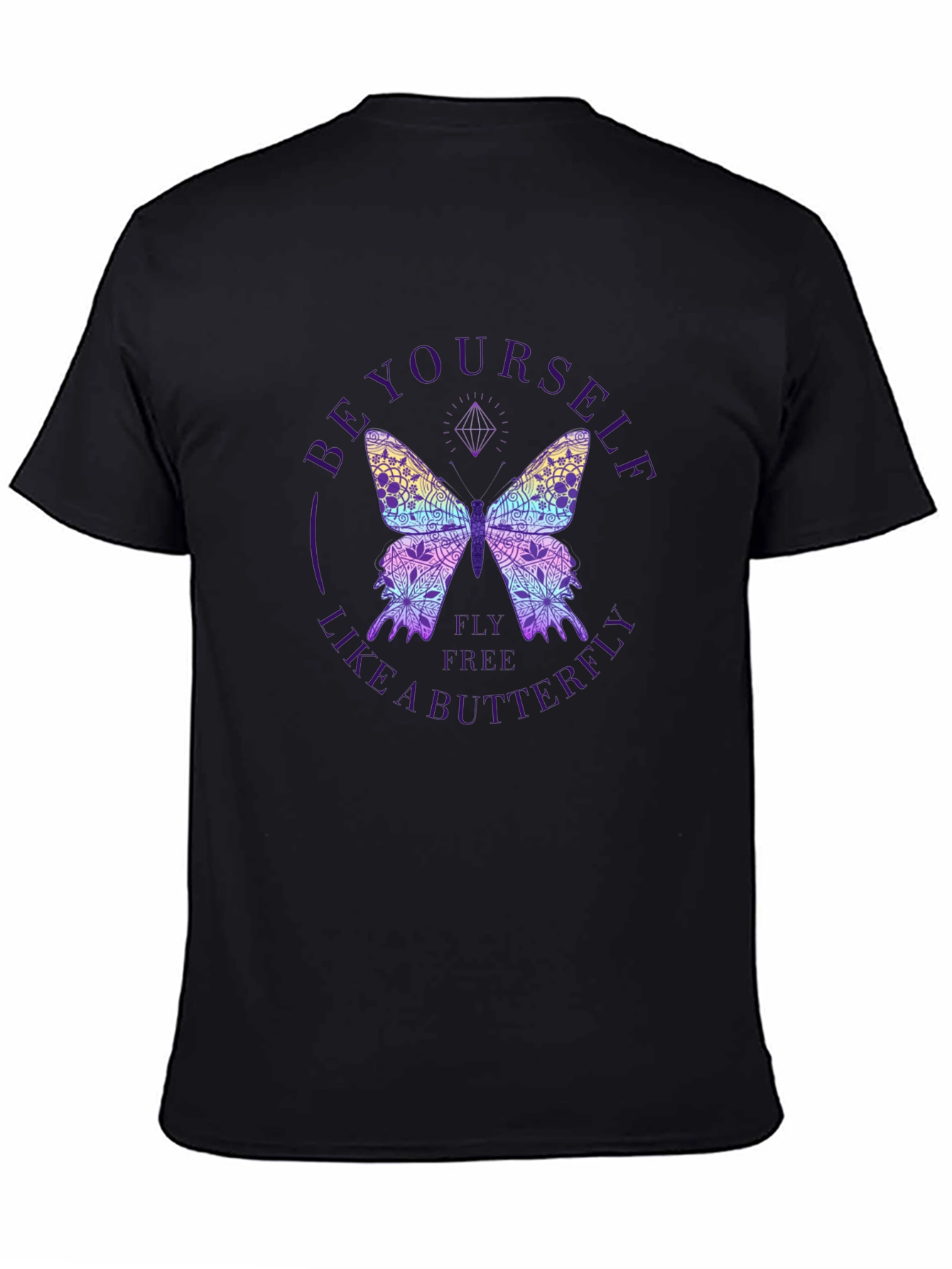 Be Yourself Butterfly Graphic Tee