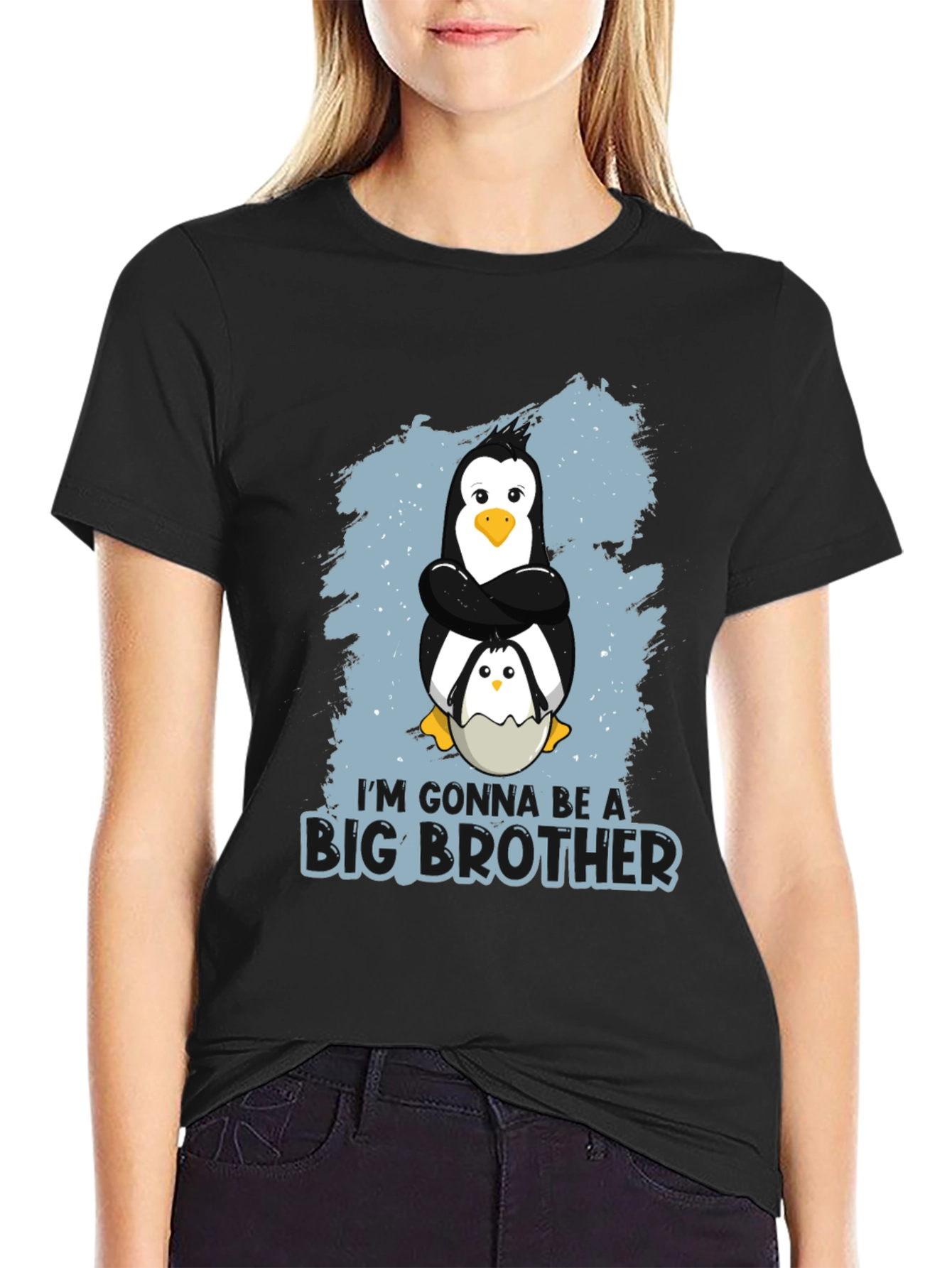 Big Brother Penguin T-Shirt