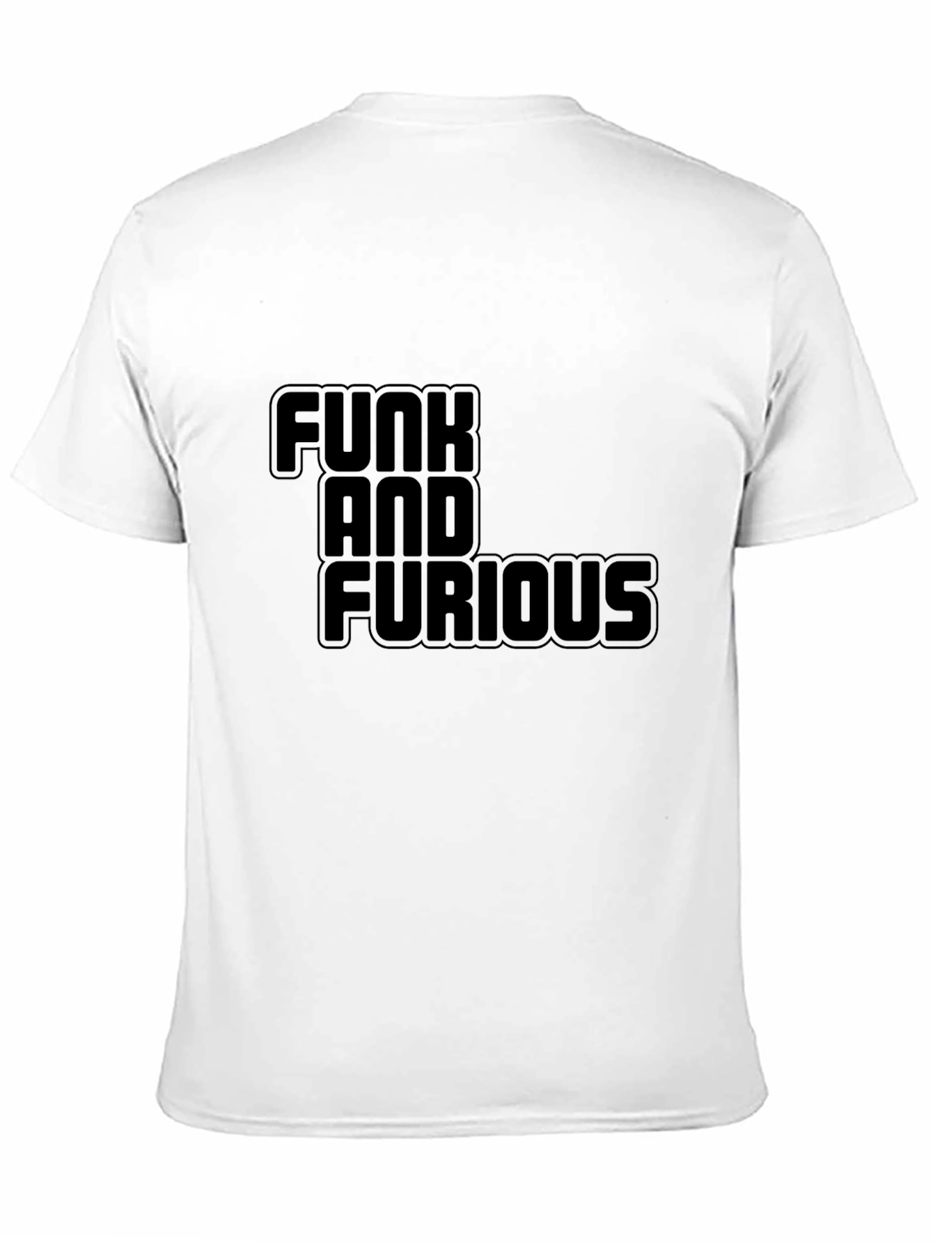Funk and Furious T-Shirt - Bold Black Tee