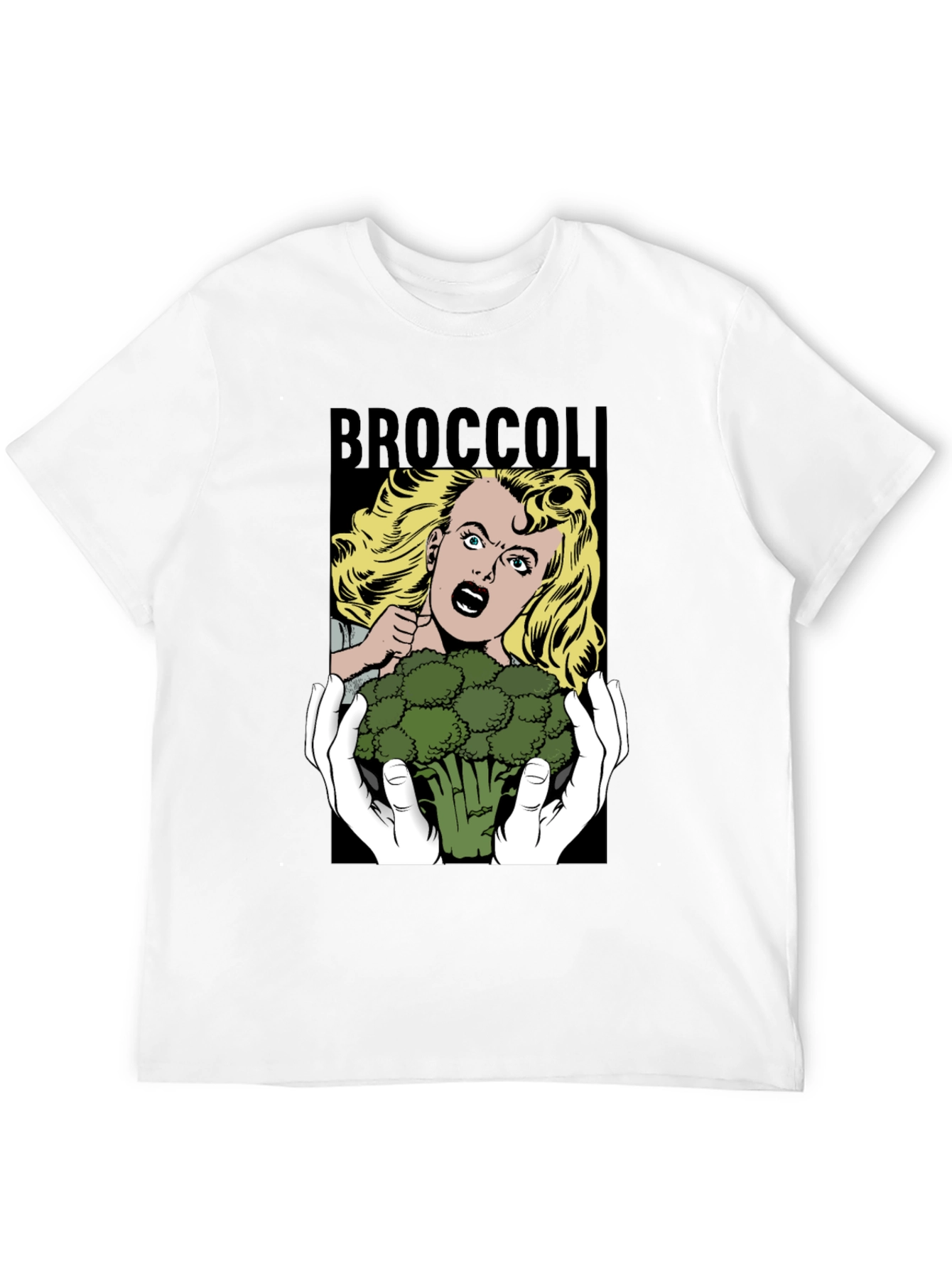 Broccoli Horror T-Shirt - Funny Graphic Tee