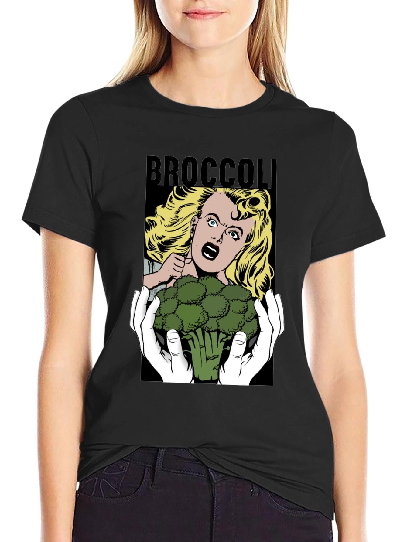 Broccoli Horror T-Shirt - Funny Graphic Tee