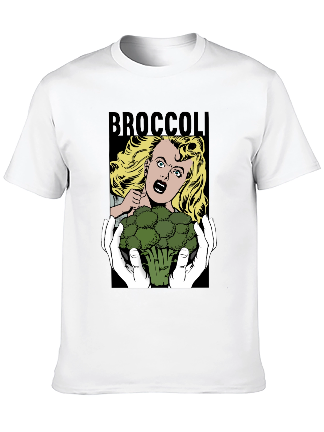 Broccoli Horror T-Shirt - Funny Graphic Tee