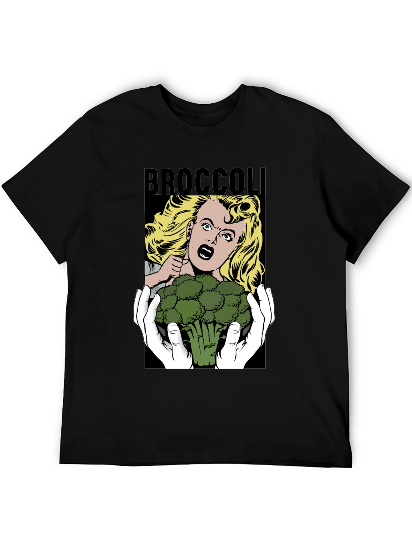 Broccoli Horror T-Shirt - Funny Graphic Tee