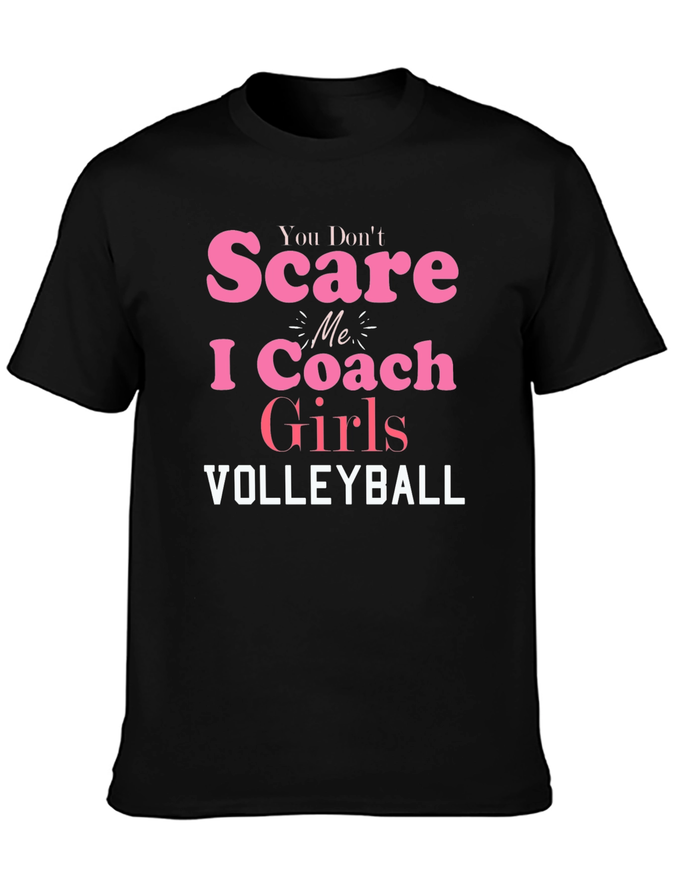 Girls Volleyball Coach T-Shirt Funny