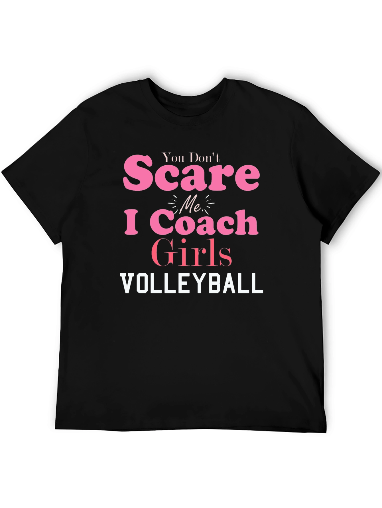 Girls Volleyball Coach T-Shirt Funny