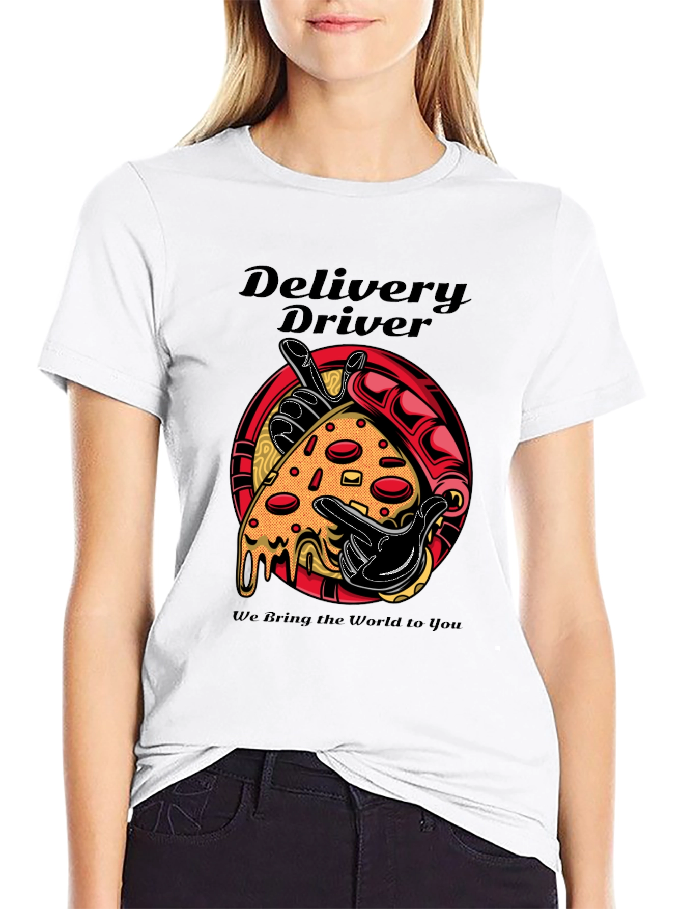 Pizza Delivery Driver Graphic T-Shirt