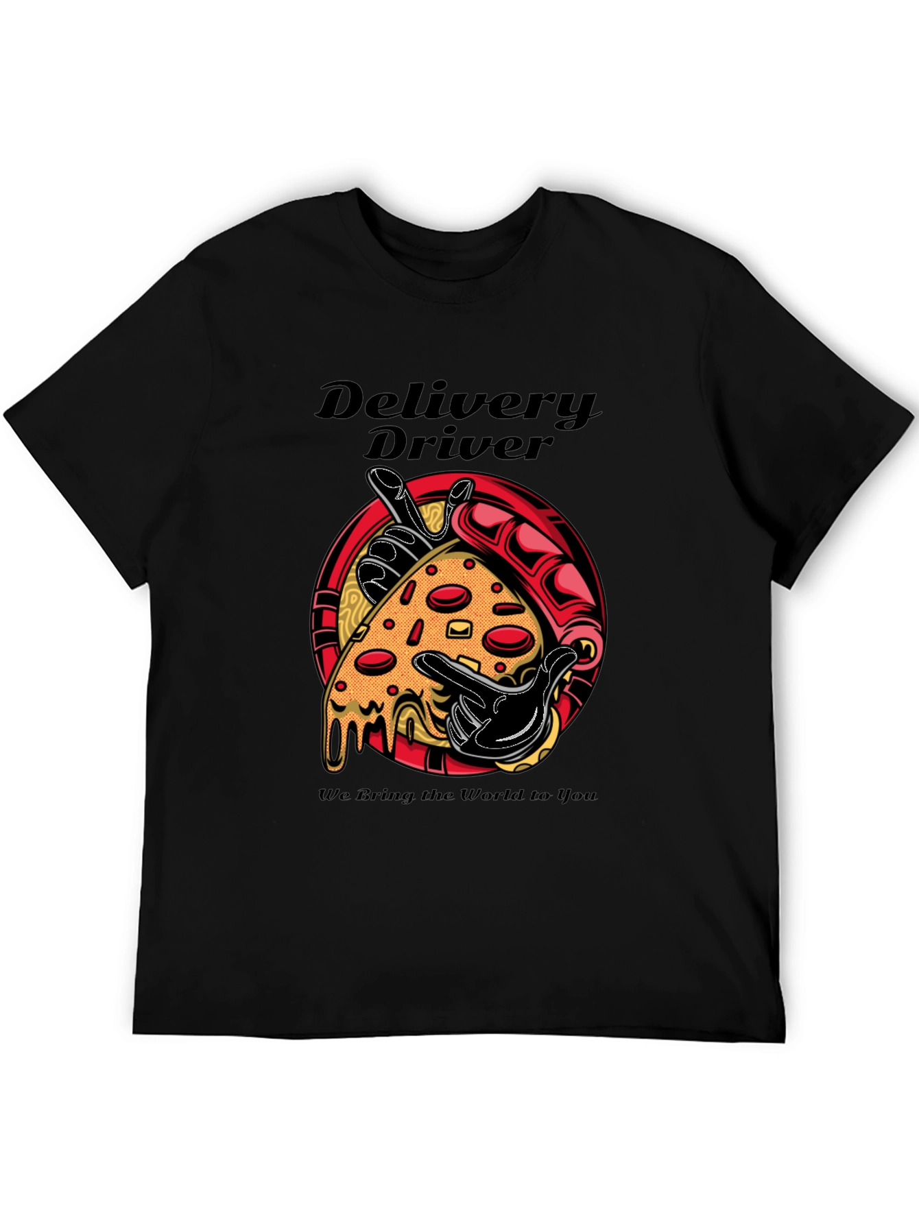 Pizza Delivery Driver Graphic T-Shirt