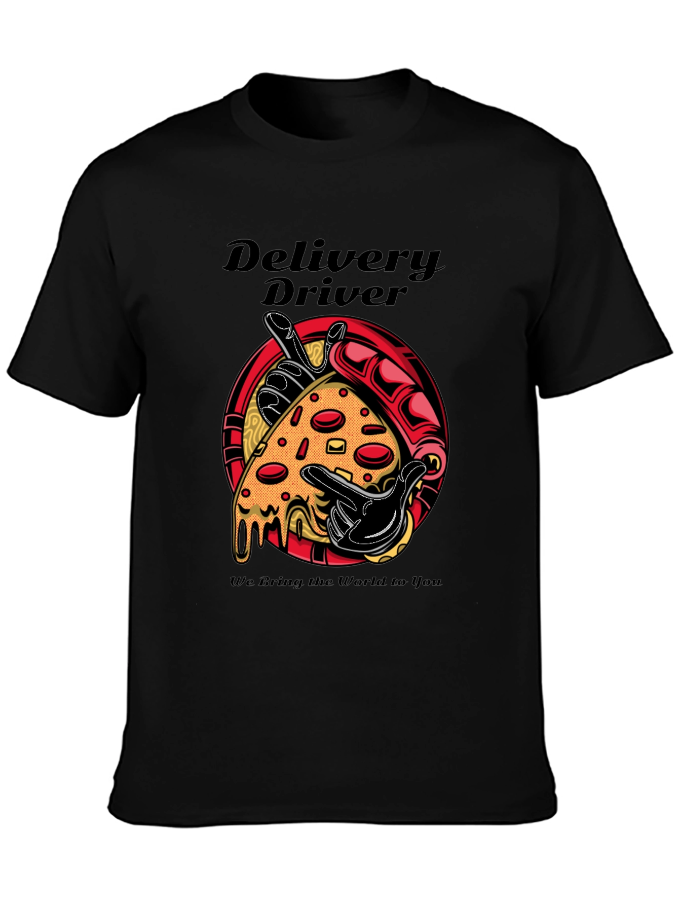 Pizza Delivery Driver Graphic T-Shirt