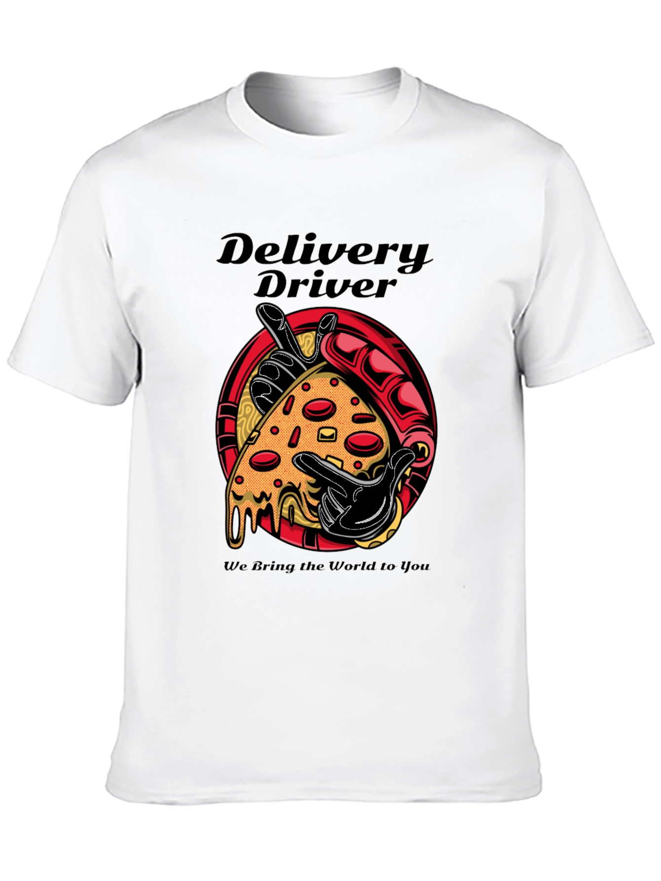 Pizza Delivery Driver Graphic T-Shirt