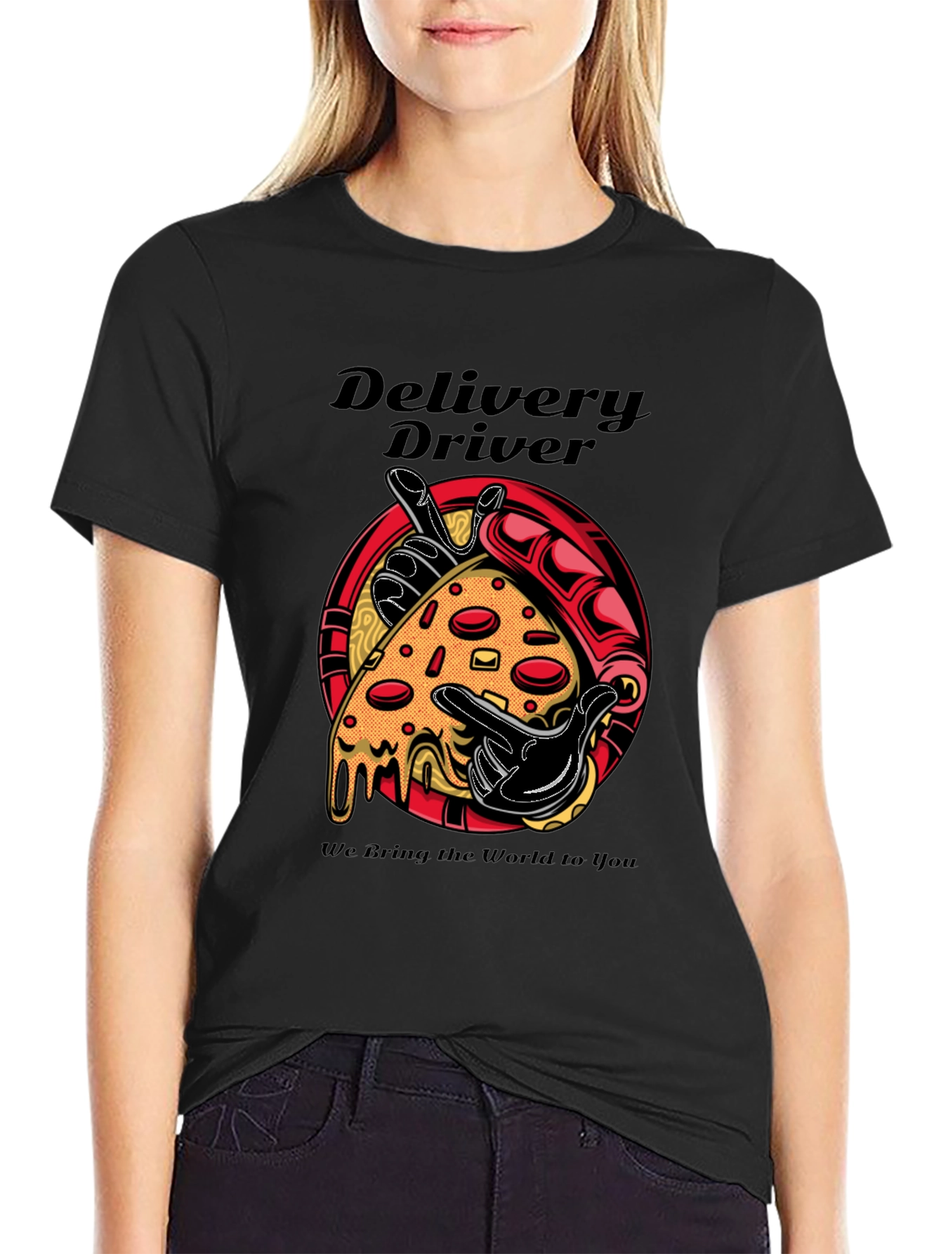 Pizza Delivery Driver Graphic T-Shirt