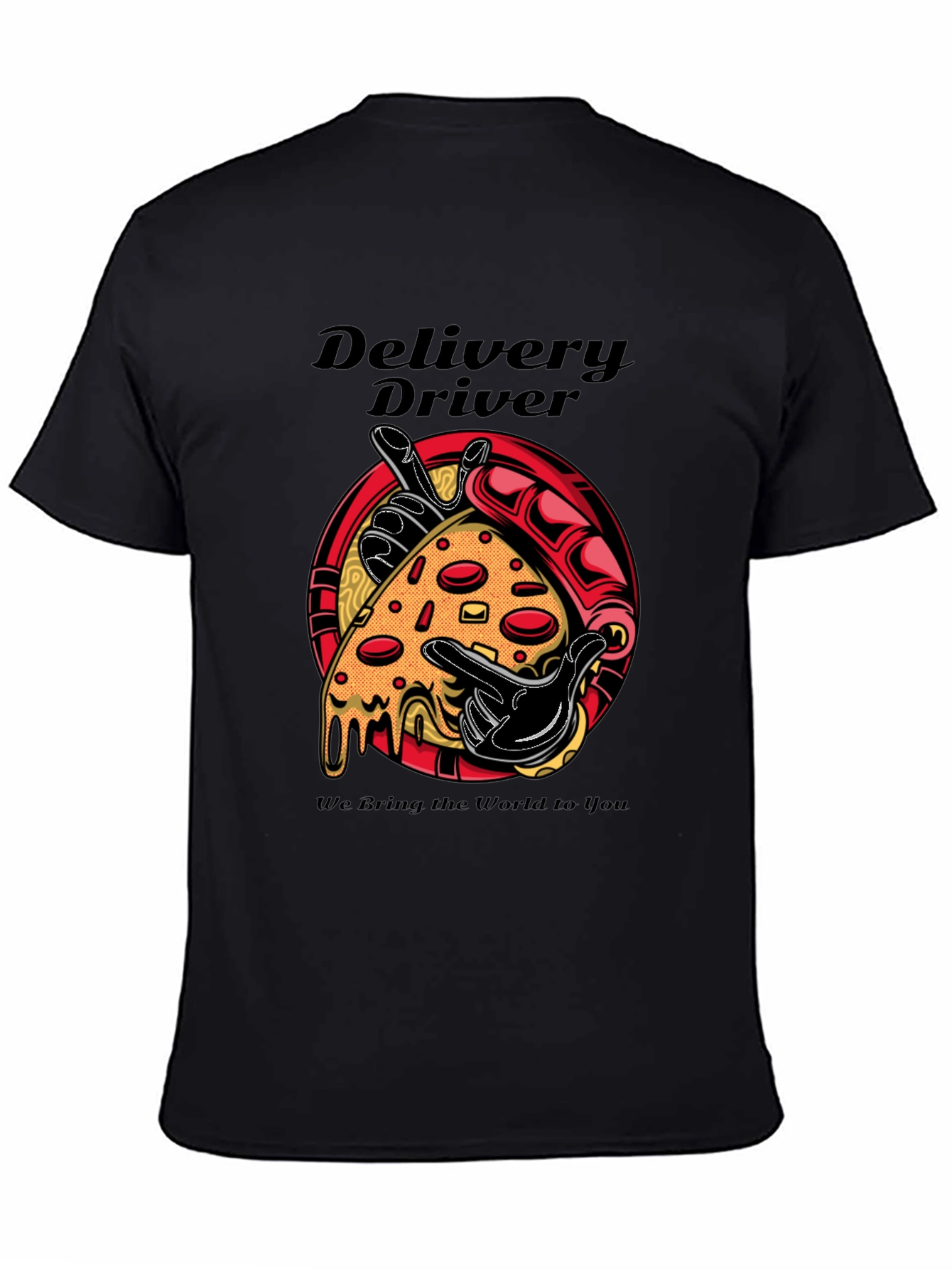 Pizza Delivery Driver Graphic T-Shirt