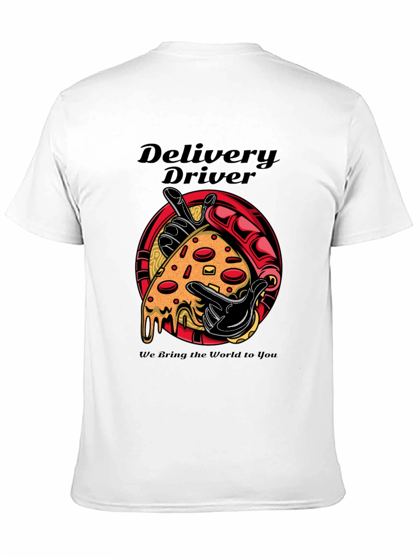 Pizza Delivery Driver Graphic T-Shirt