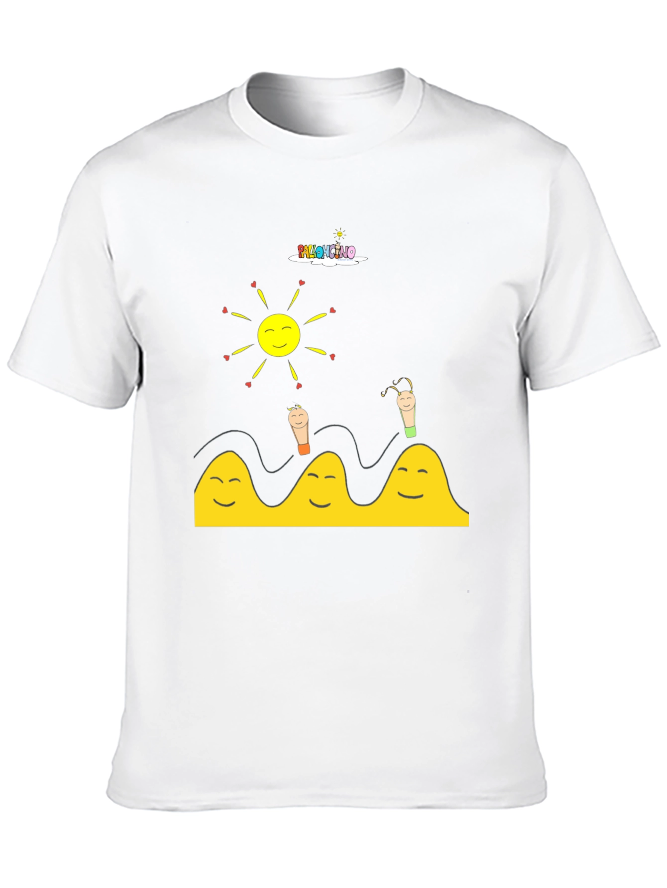 Happy Vibes Black T-Shirt