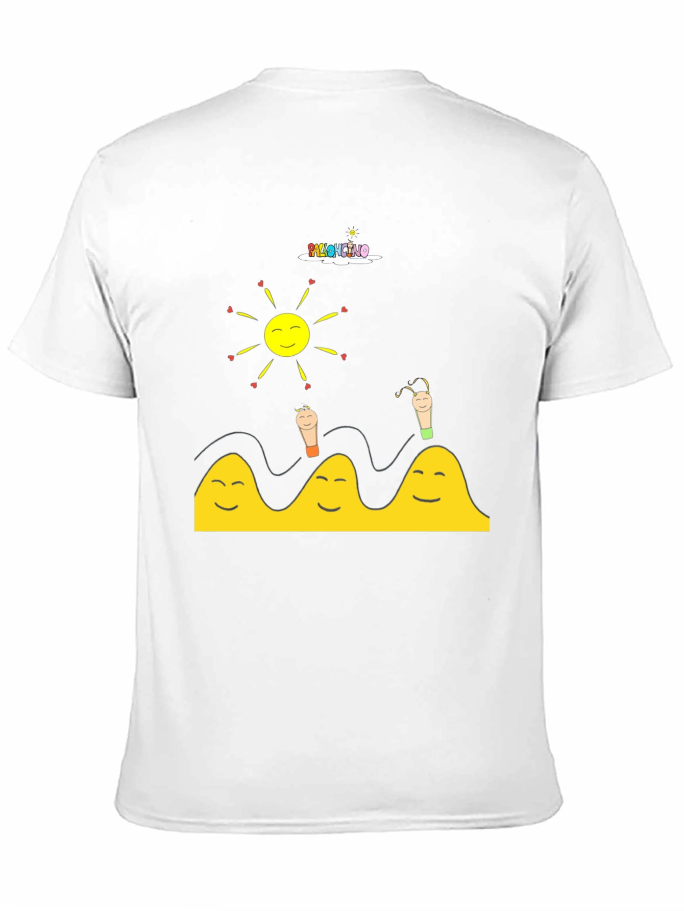 Happy Vibes Black T-Shirt
