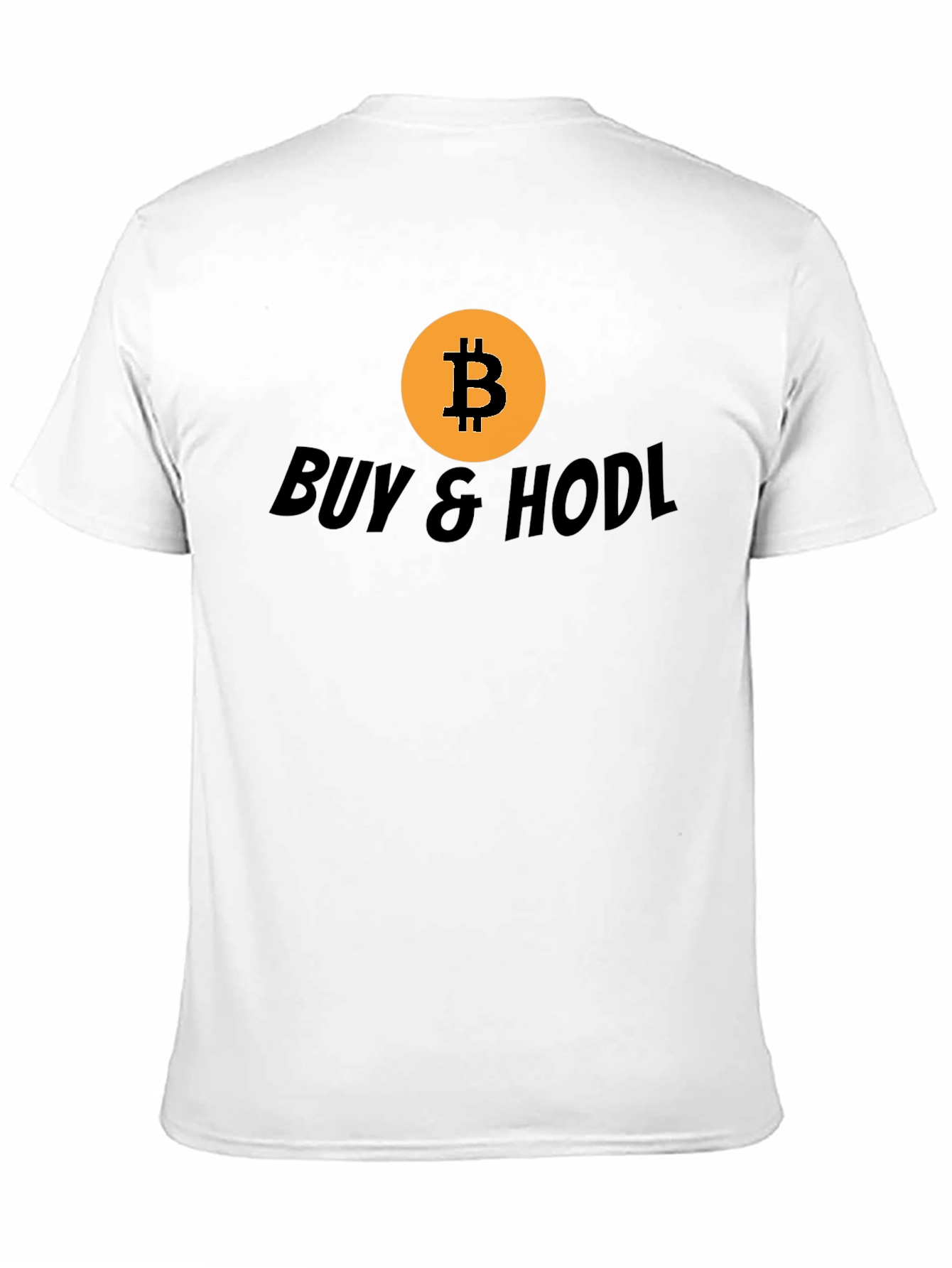 Bitcoin BUY & HODL Black T-Shirt