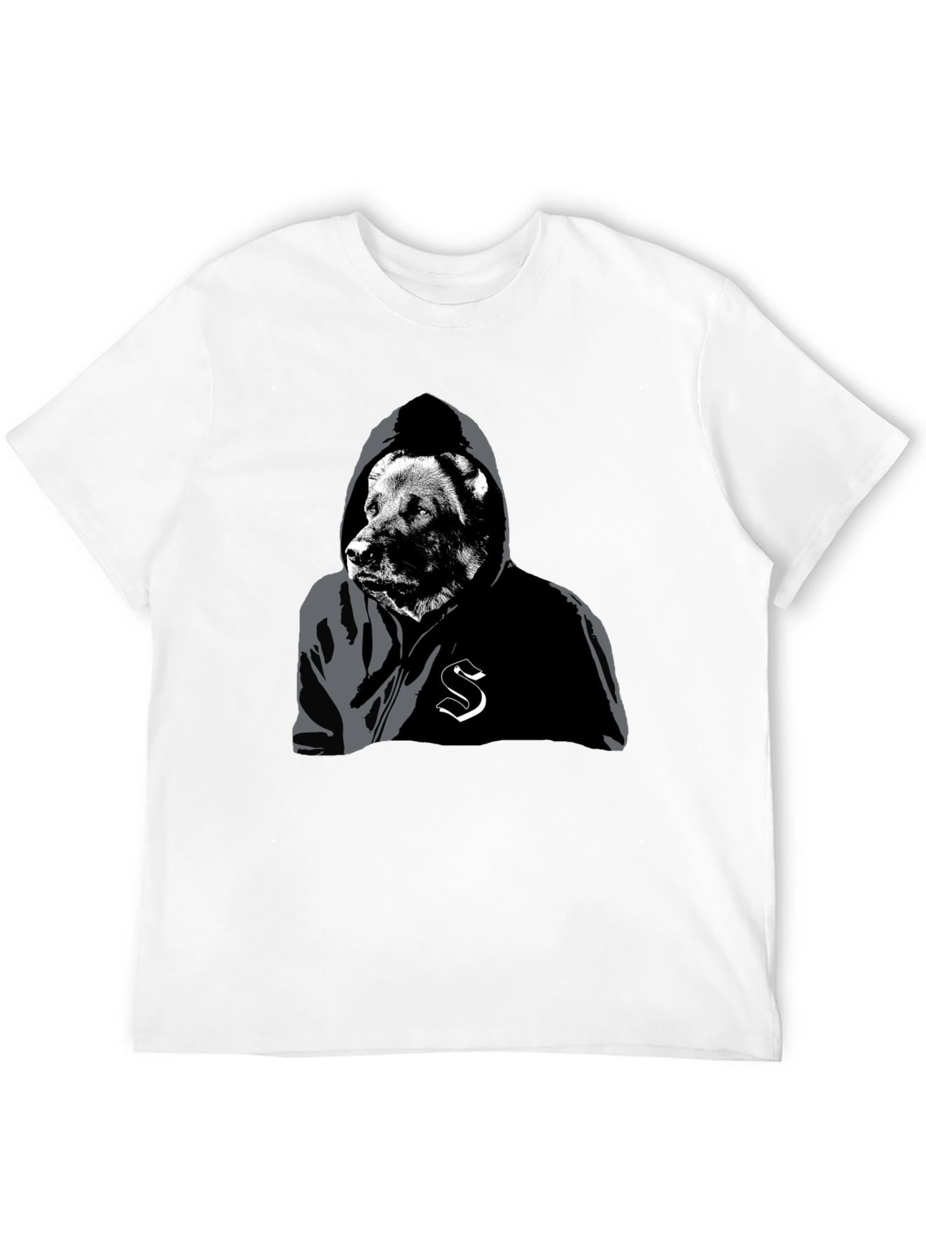 Urban Bear Hoodie Graphic Tee