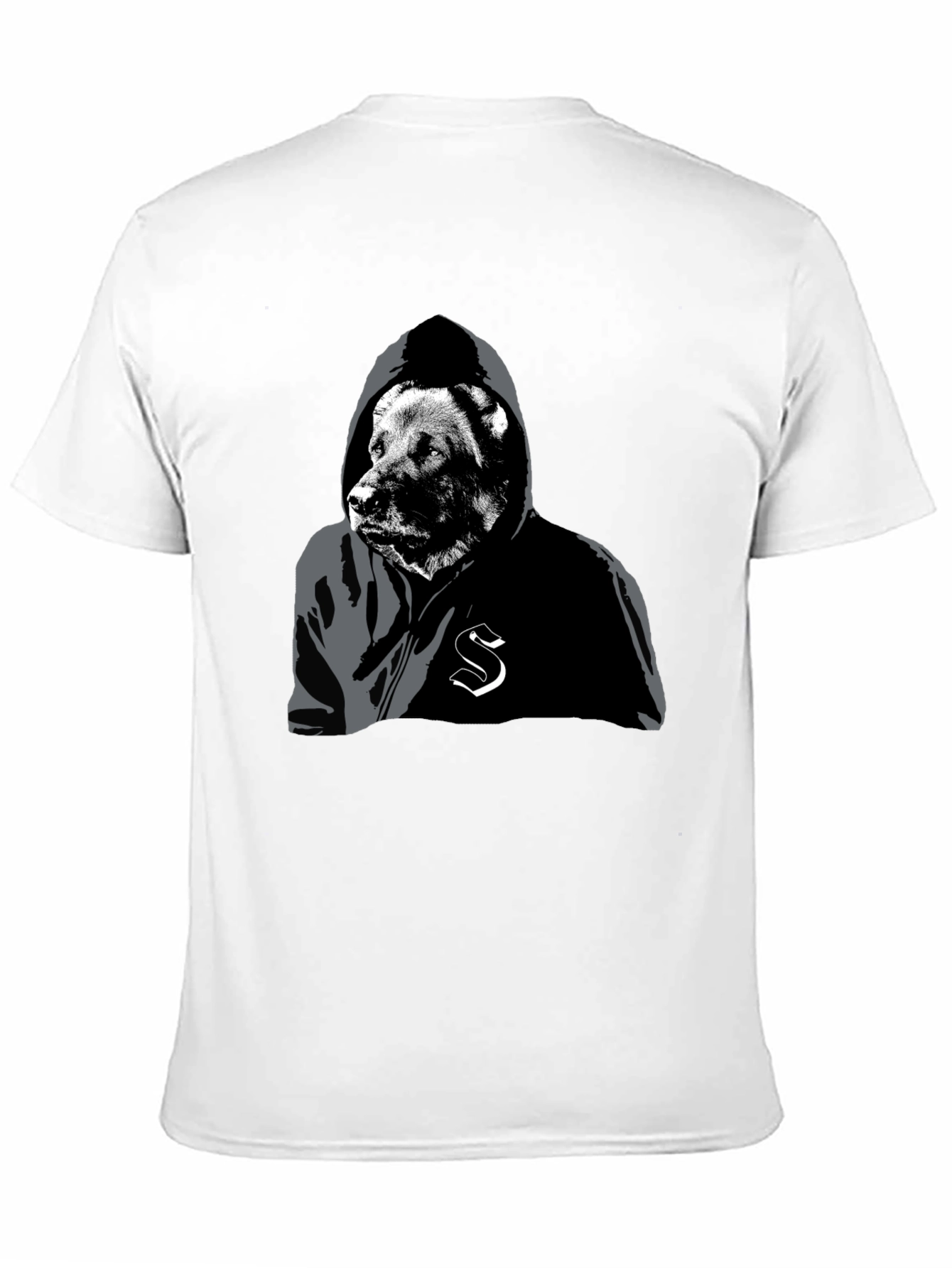 Urban Bear Hoodie Graphic Tee